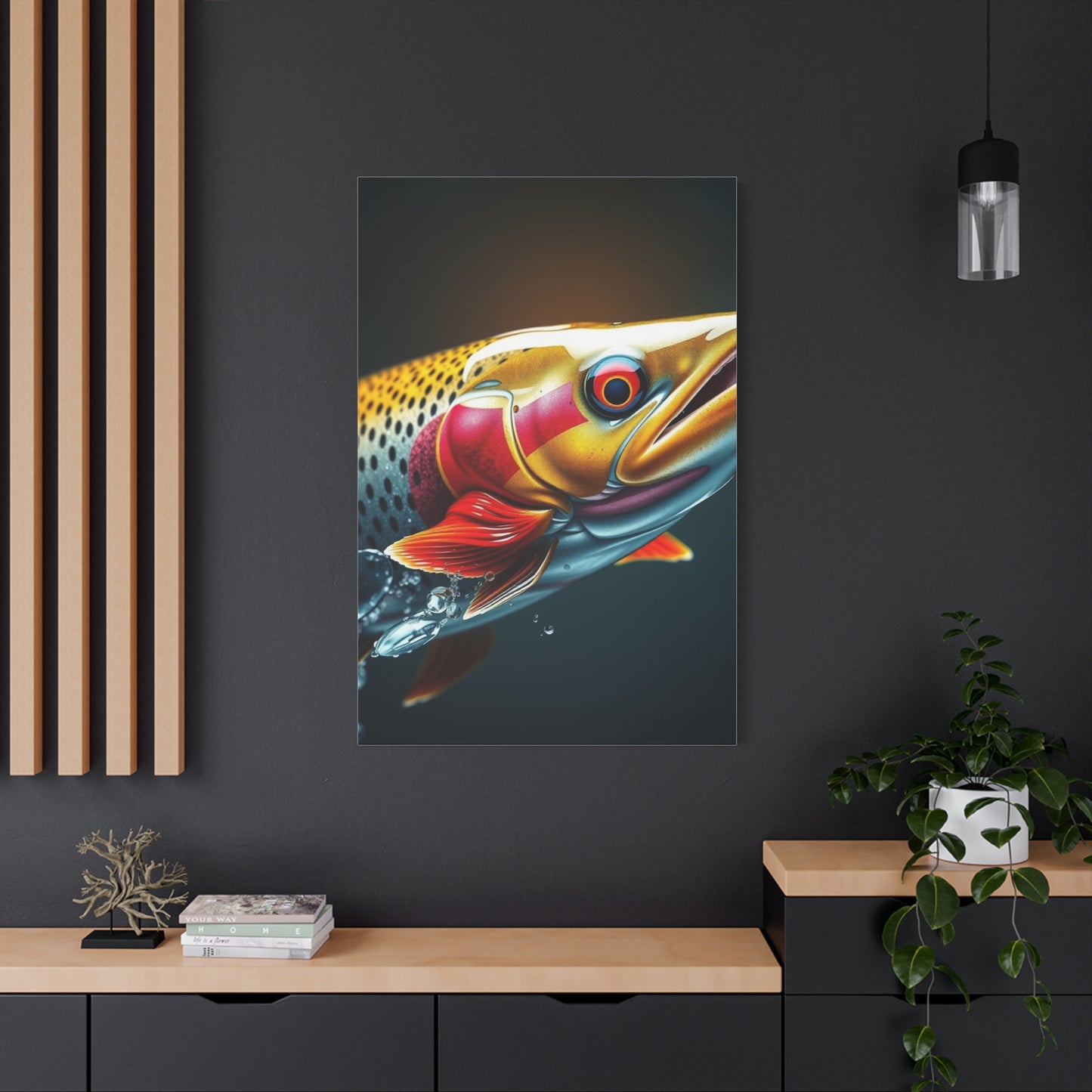Trout Art Refined Canvas Wall Art & Canvas Print
