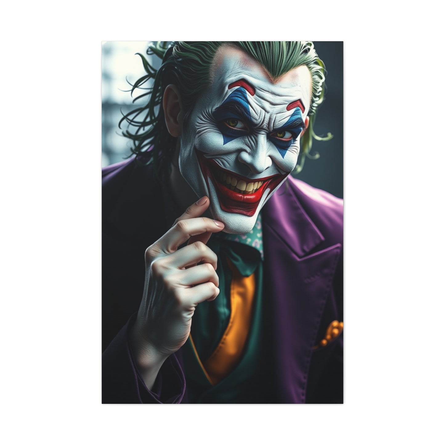 The Joker Art Canvas Art 7 Wall Art & Canvas Print