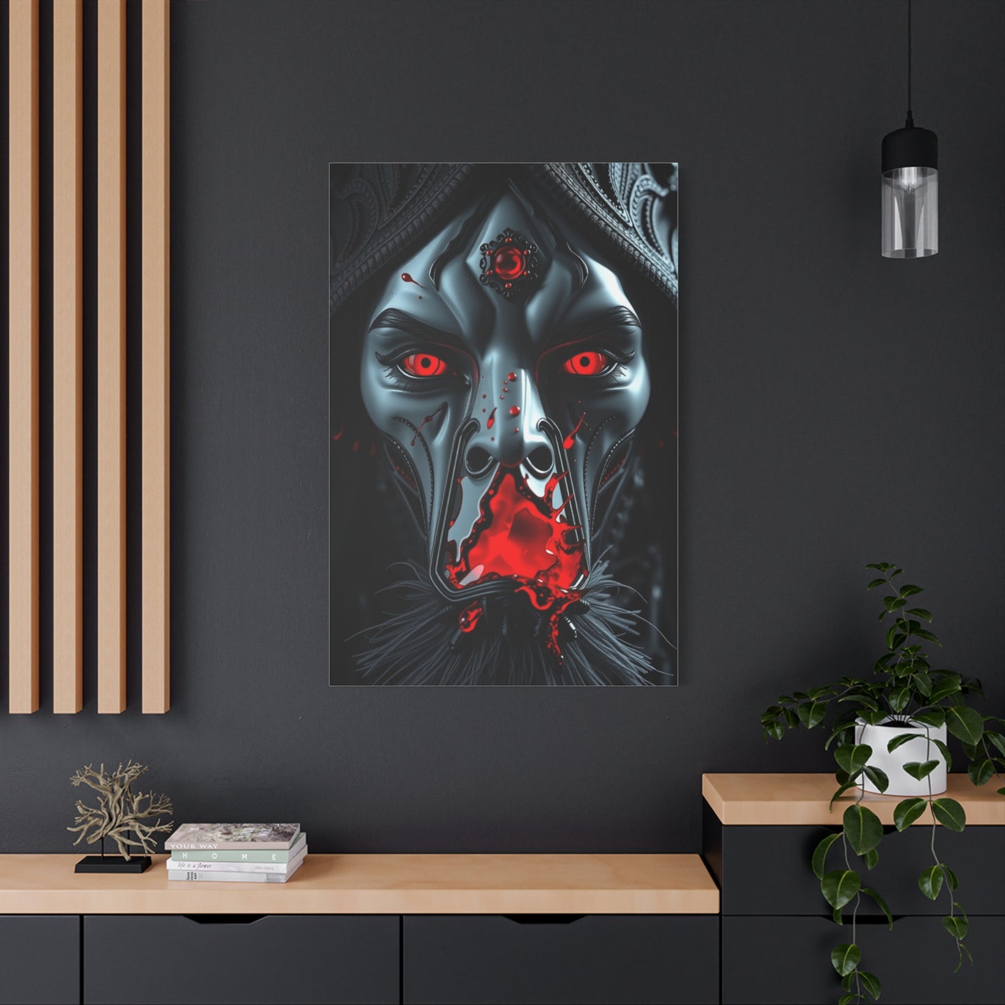 Collection Black, White & Red Art Art Wall Art & Canvas Print