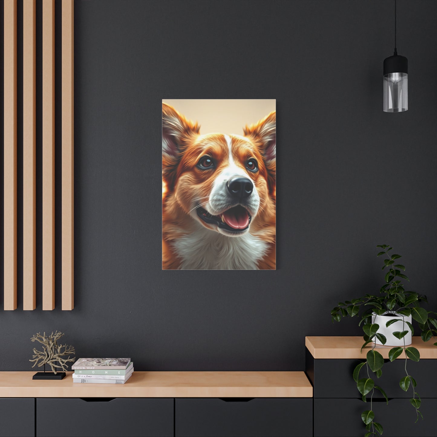 Corgi Dog Art Canvas Art 3 Wall Art & Canvas Print
