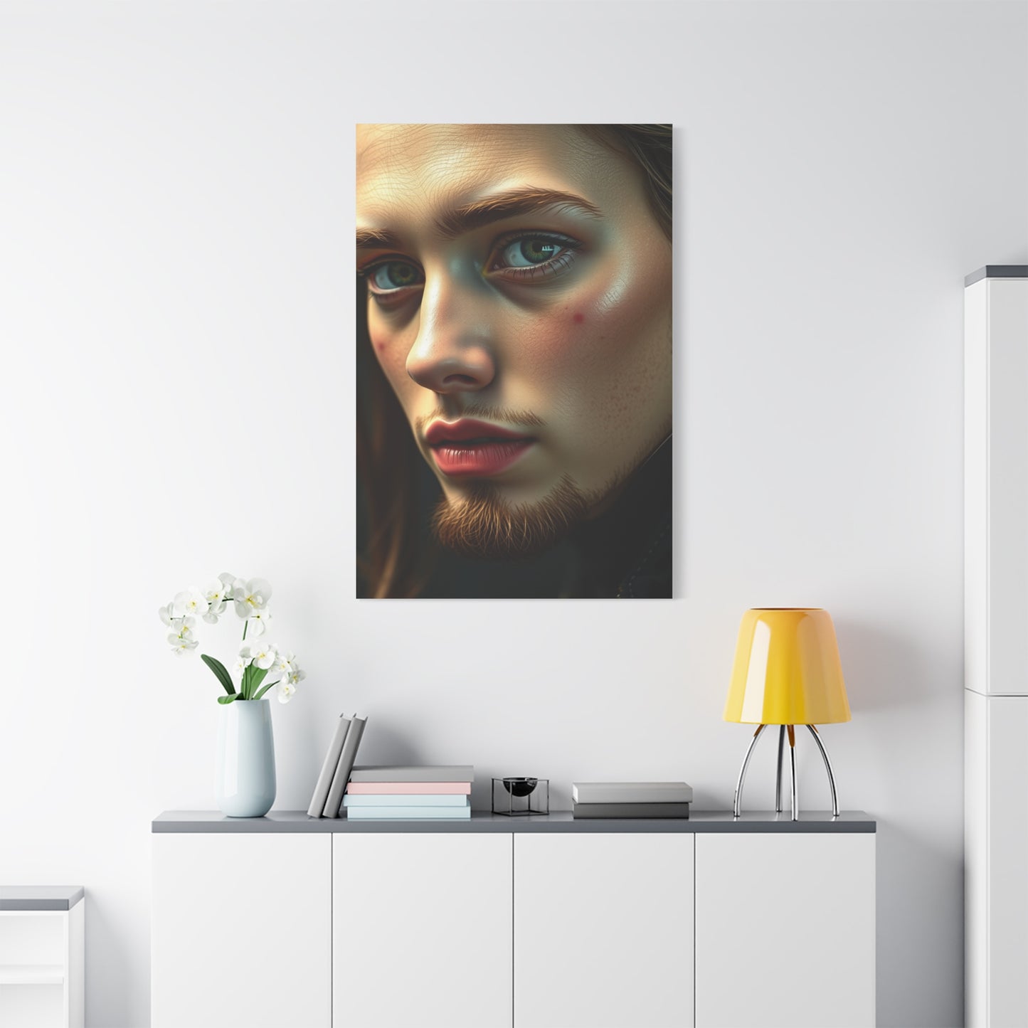 Luminous Brushstroke Masterpiece