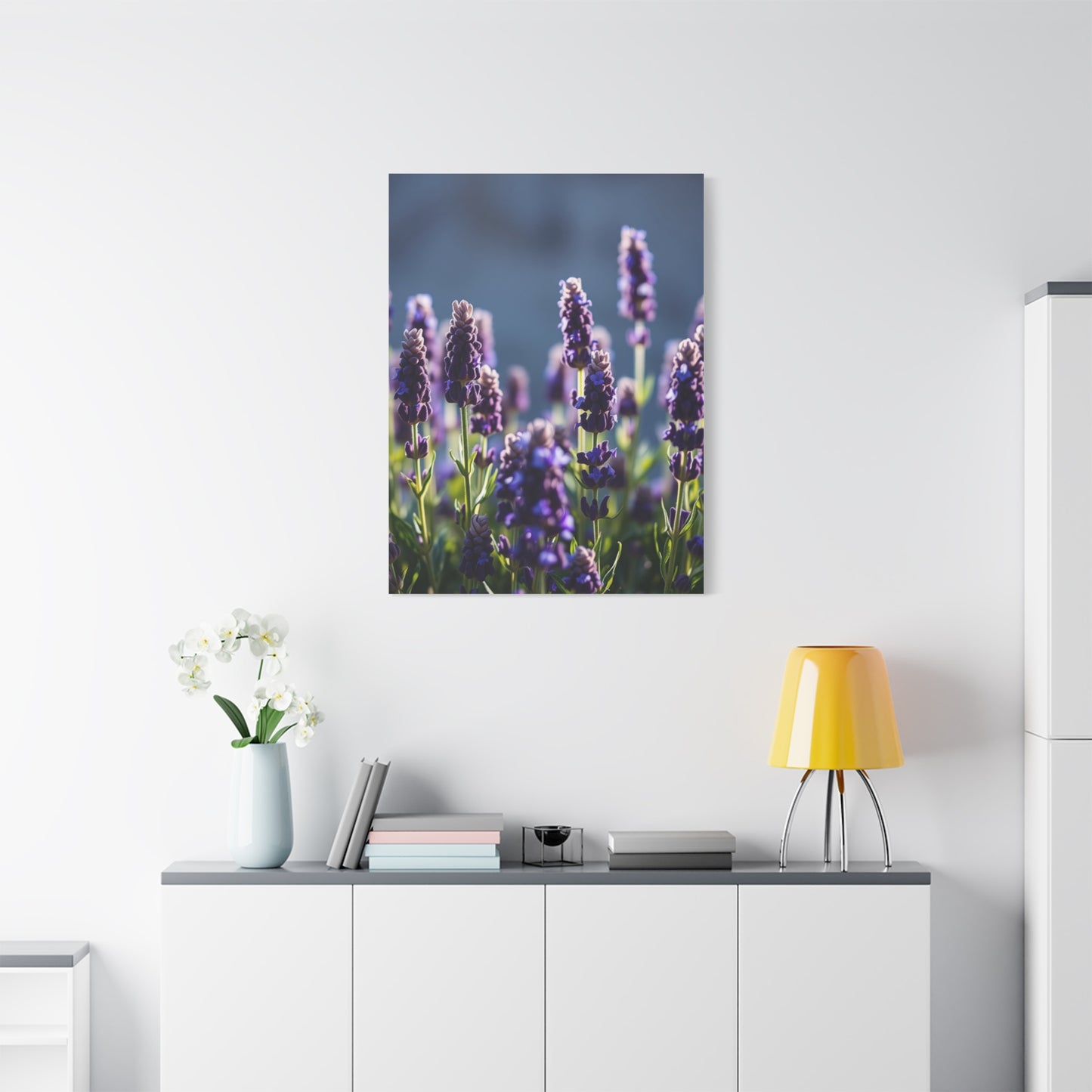 Lavender Herb Art Canvas Art 3 Wall Art & Canvas Print