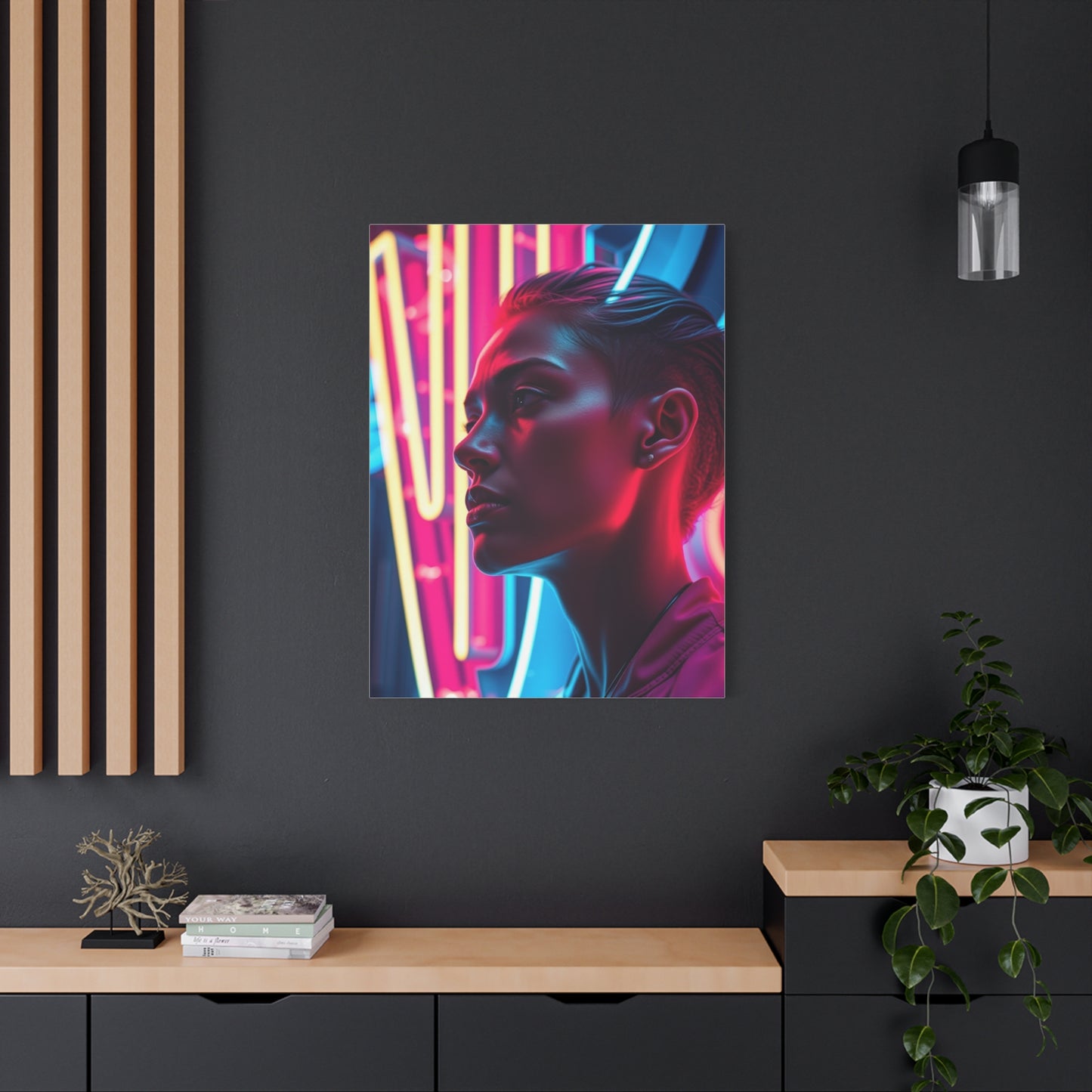 Neon Art Premium Canvas 18 Wall Art & Canvas Print