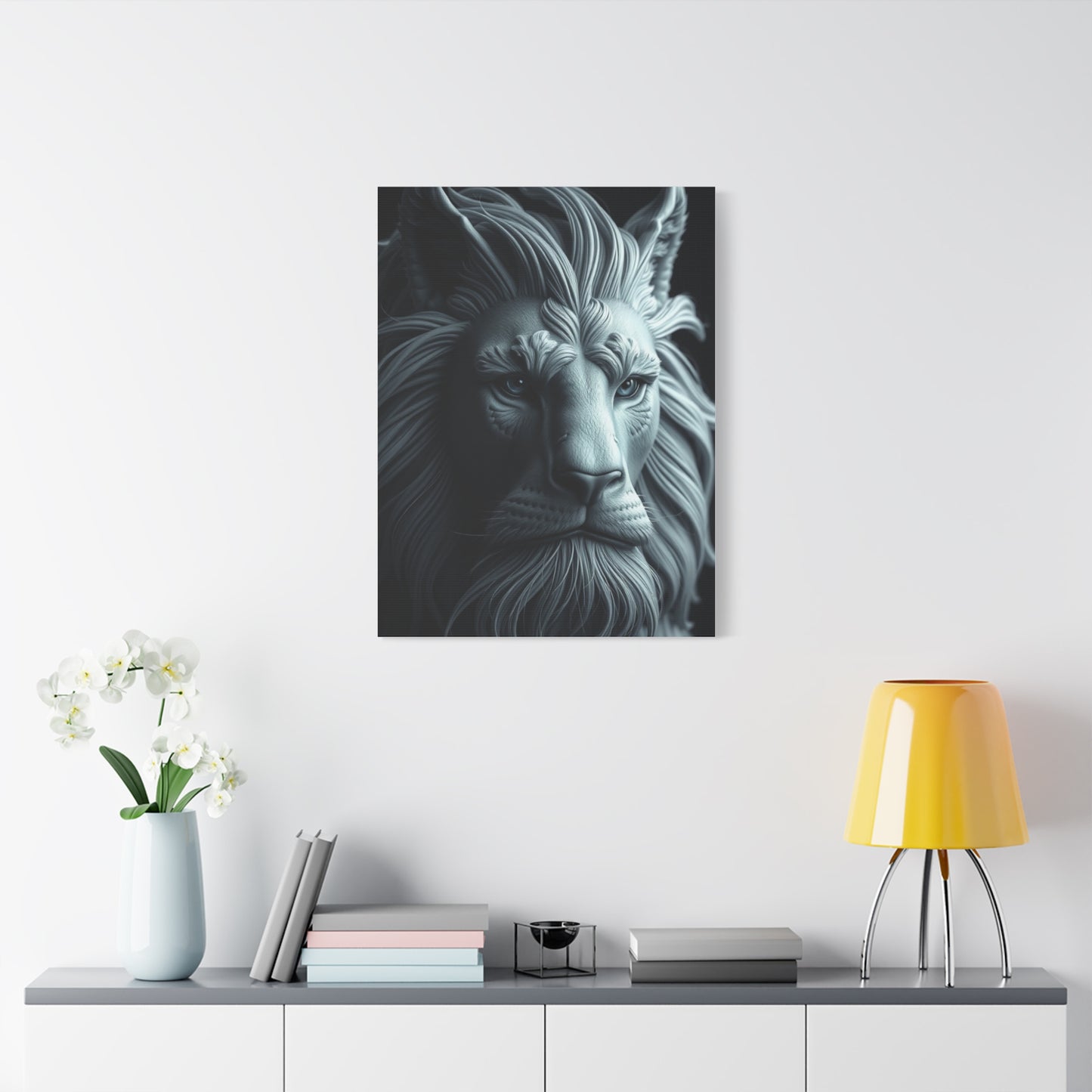 Ashen Serenity Artistry Wall Art & Canvas Print