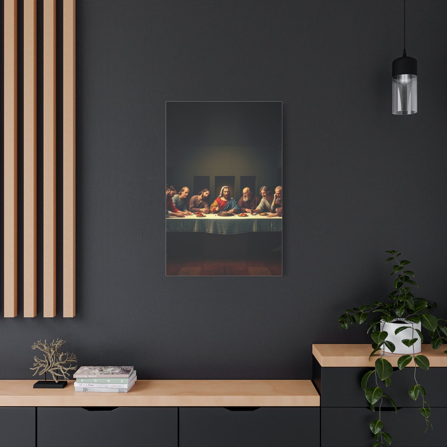 The Last Supper Art Canvas Art 3 Wall Art & Canvas Print