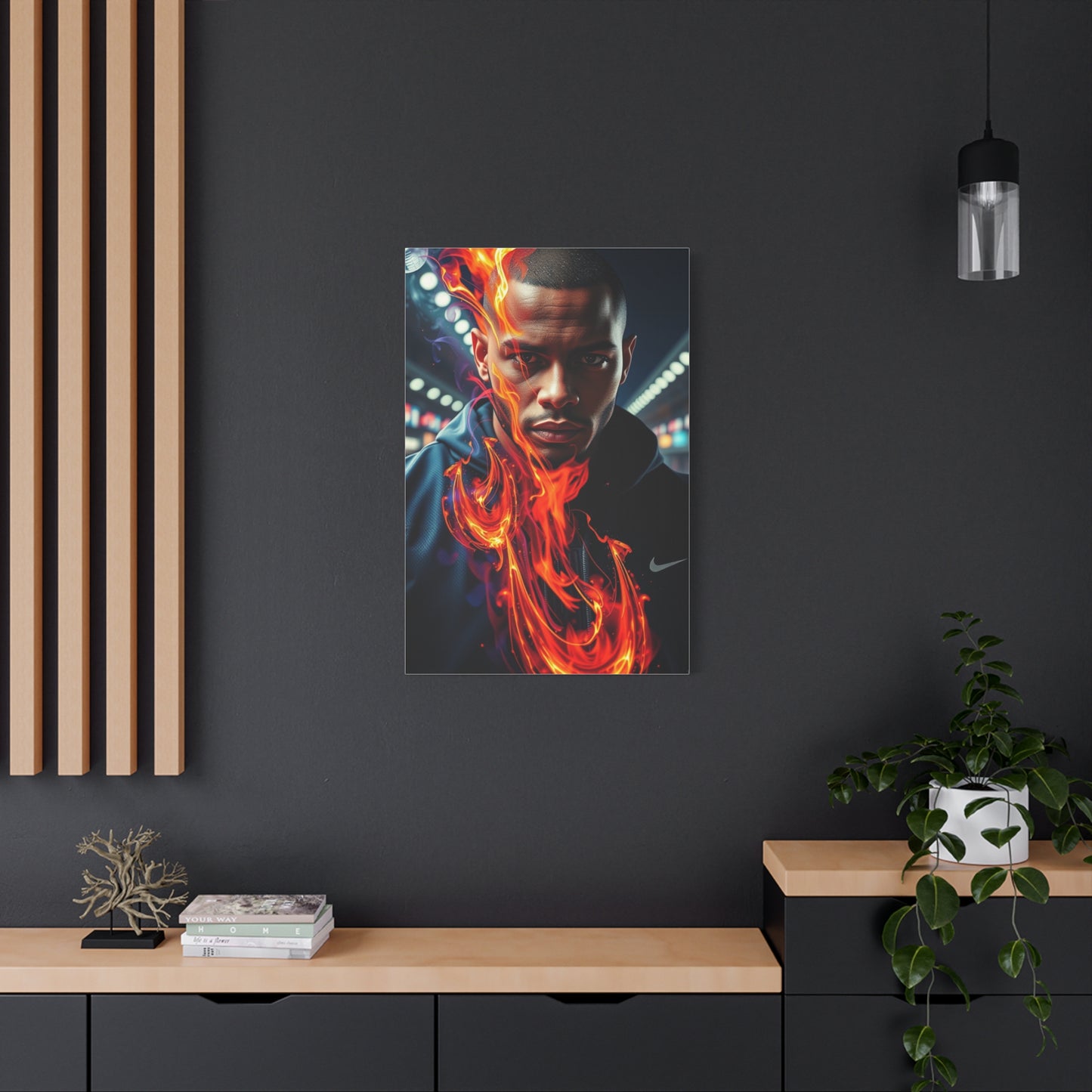 Exalted Silhouette Wall Art Wall Art & Canvas Print