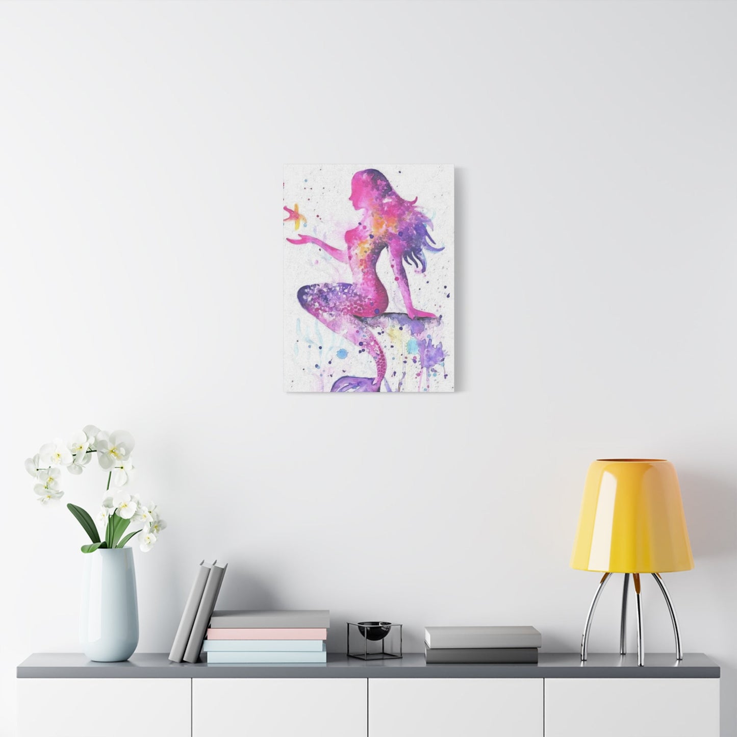 Colorful Mermaid Wall Art & Canvas Prints