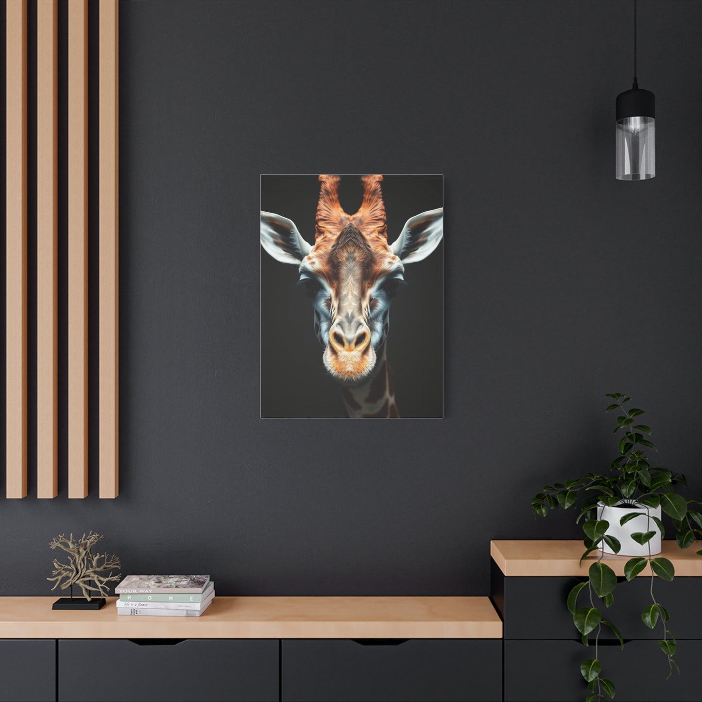 Lofty Silhouette Display wall art & canvas print