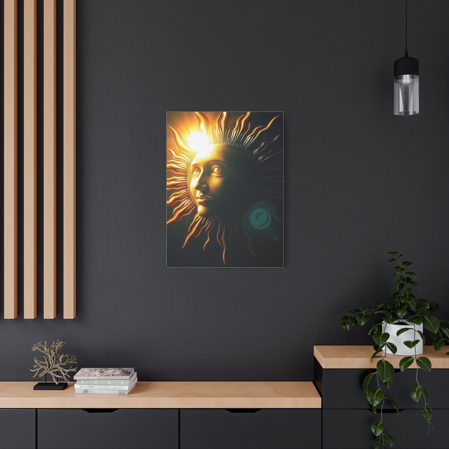 Lunar Solstice Masterpiece wall art & canvas print