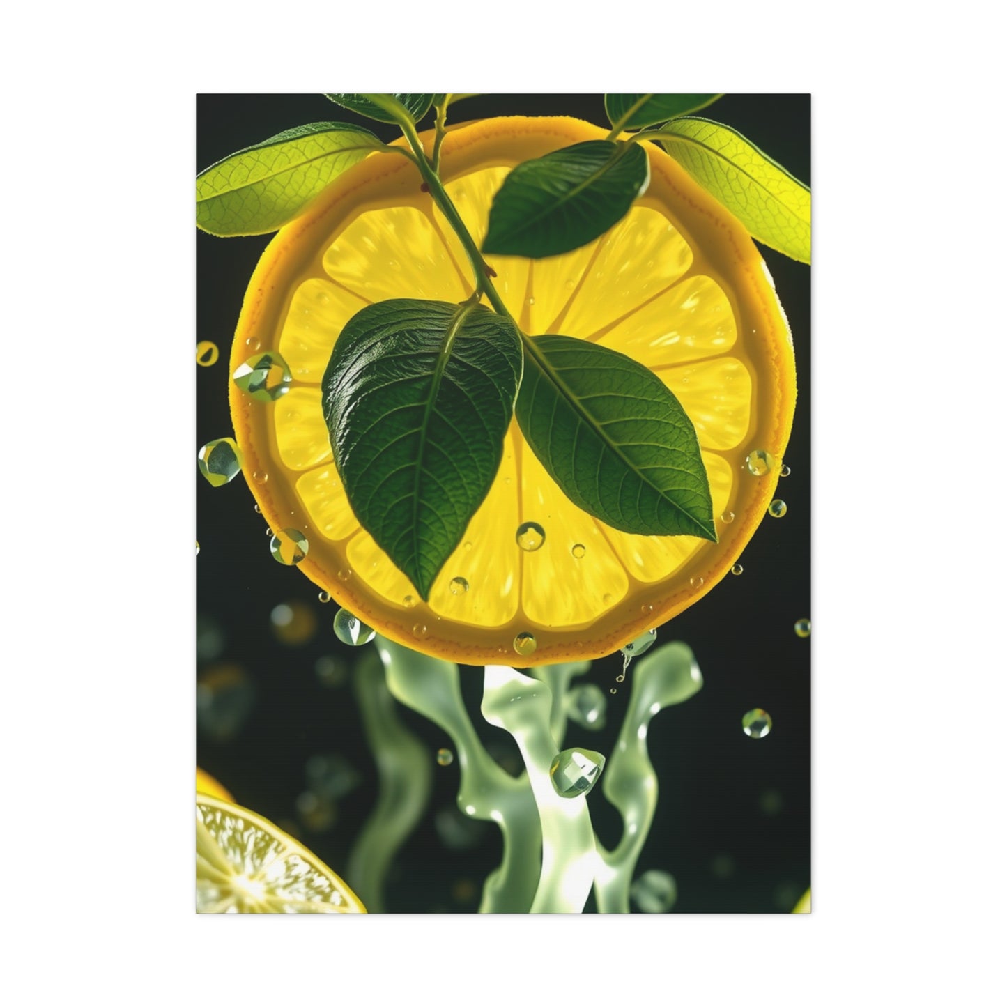 Lemon & Lime Art Supreme Canvas Wall Art & Canvas Print