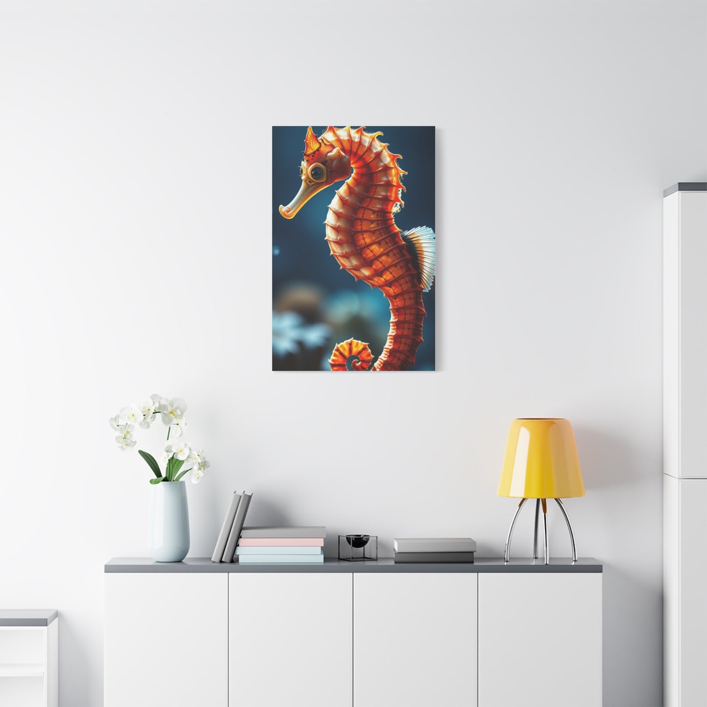 Seahorse Art Canvas Art 2 Wall Art & Canvas Print