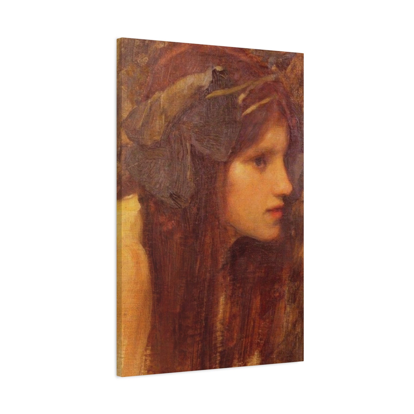 John William A Naiad Study Wall Art & Canvas Prints