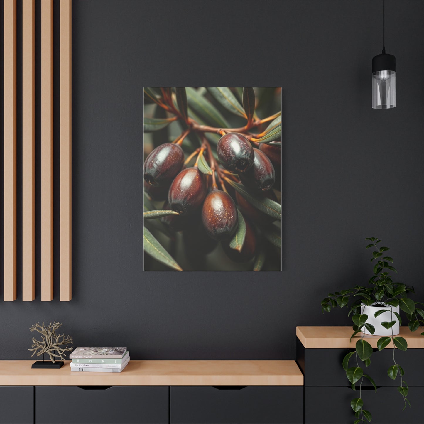 Verdant Elegance Canvas