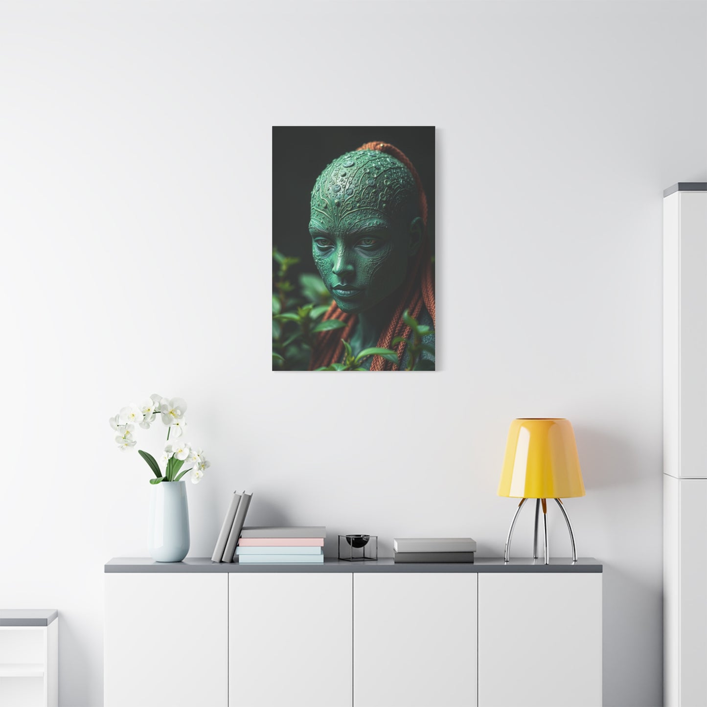Verdant Serenity Canvas Wall Art & Canvas Print