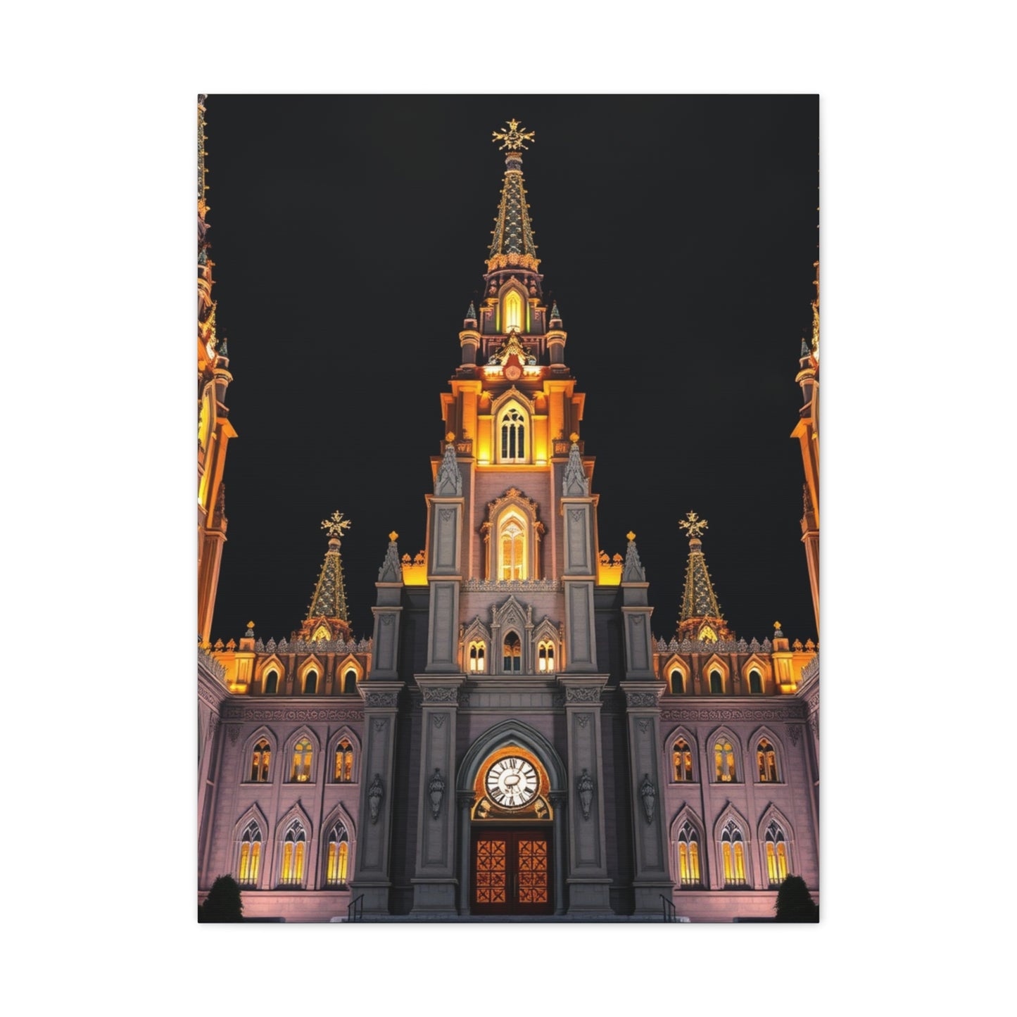 The LDS Temple Art Canvas Art 1 Wall Art & Canvas Print