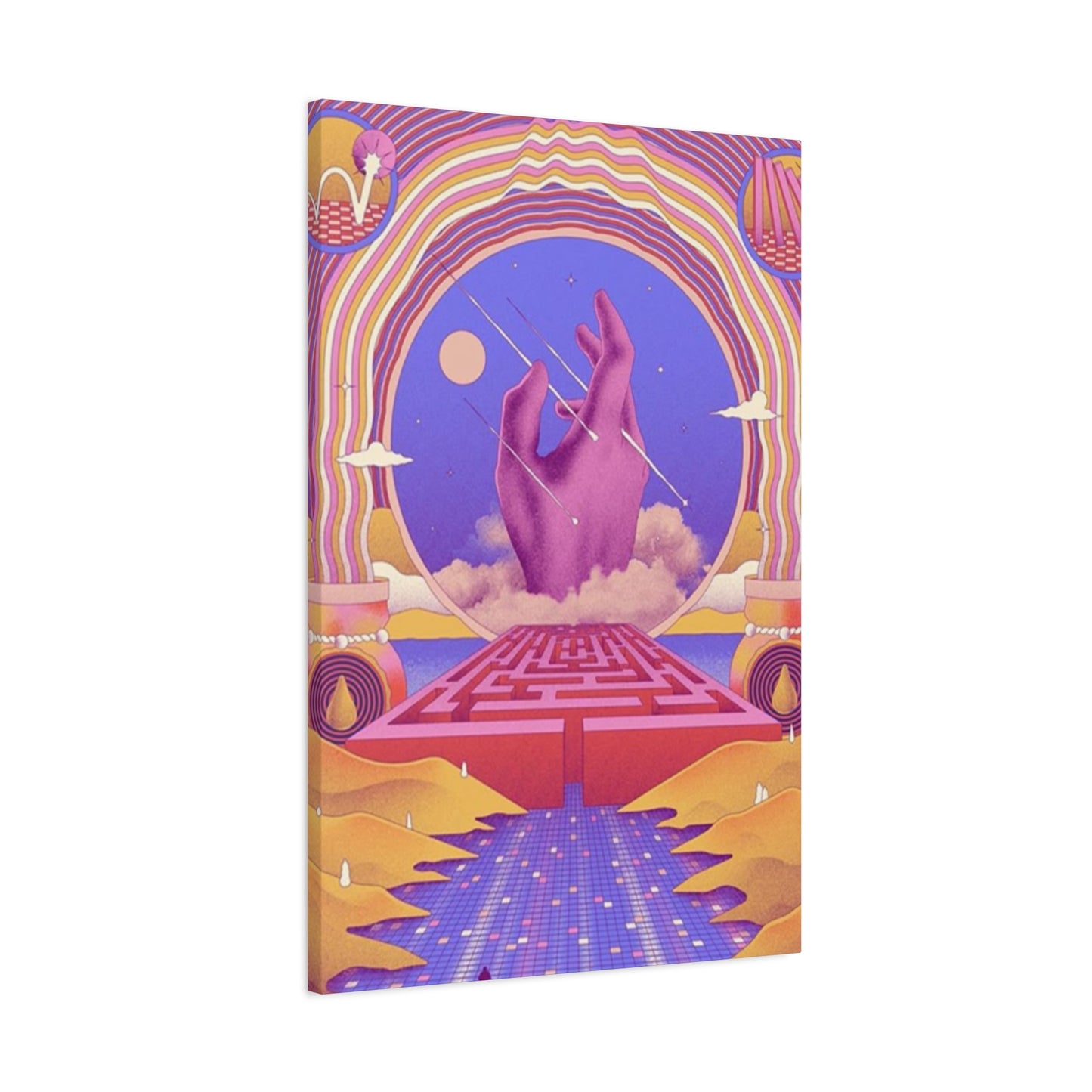 Hand Colorful Wall Art & Canvas Prints