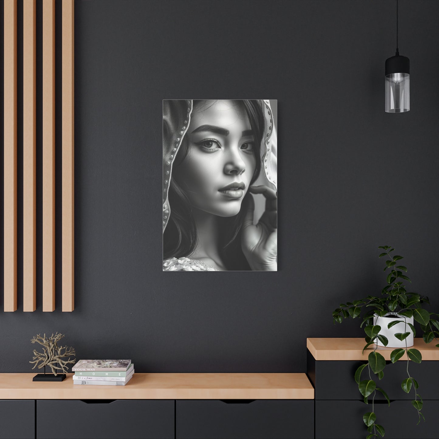Zenith Noir Canvas Wall Art & Canvas Print