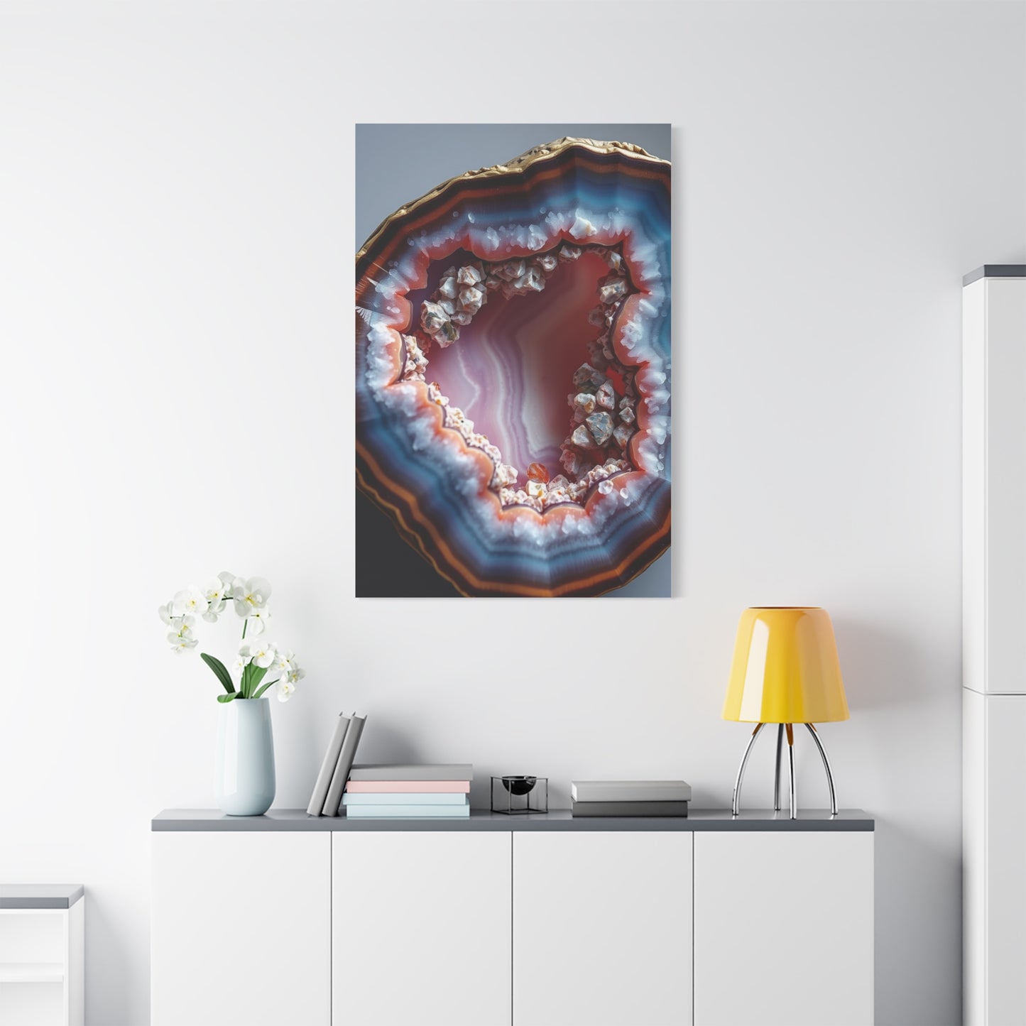 Agates, Geodes & Minerals Wall Art Canvas Art 1 Wall Art & Canvas Print
