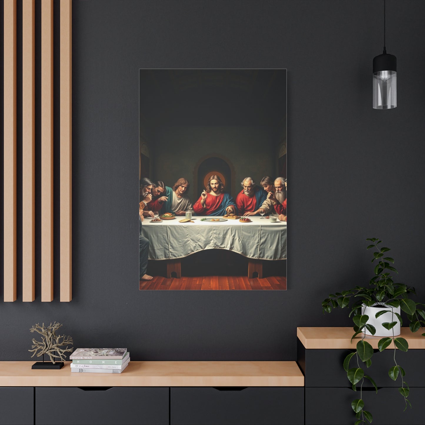 The Last Supper Art Canvas Art 4 Wall Art & Canvas Print