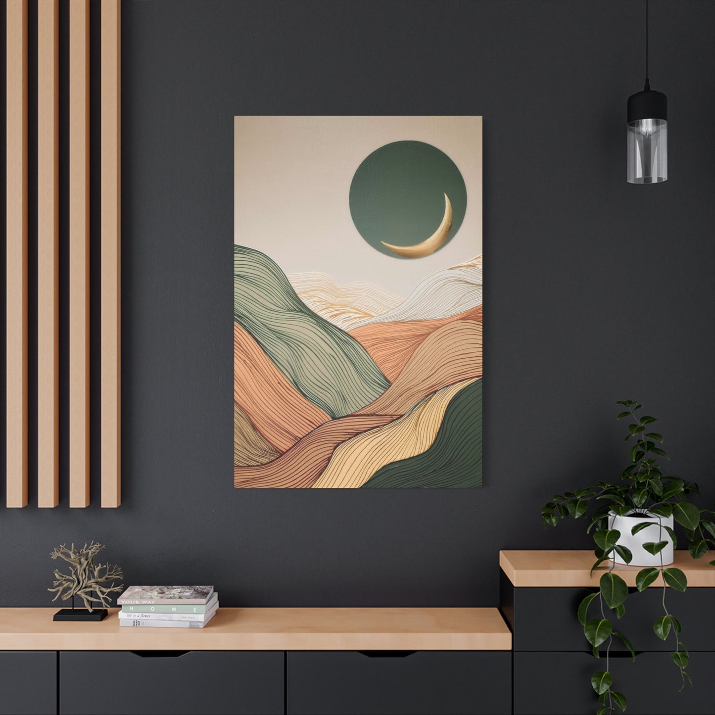 Abstract Landscape Earth Tones Wall Art & Canvas Prints