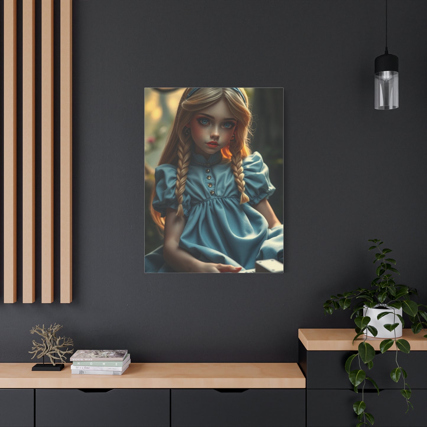 Supreme Art Collection Alice In Wonderland Characters Wall Art & Canvas Print