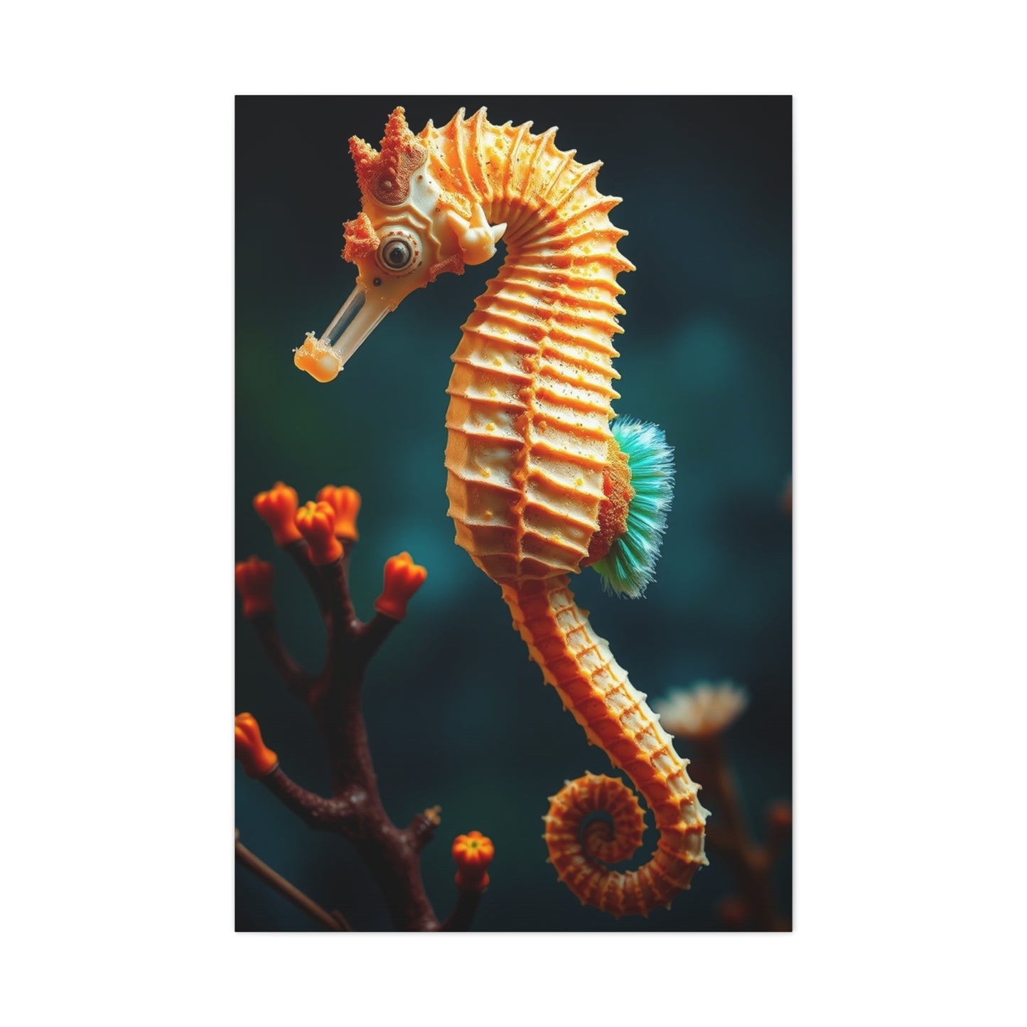 Seahorse Art Canvas Art 7 Wall Art & Canvas Print