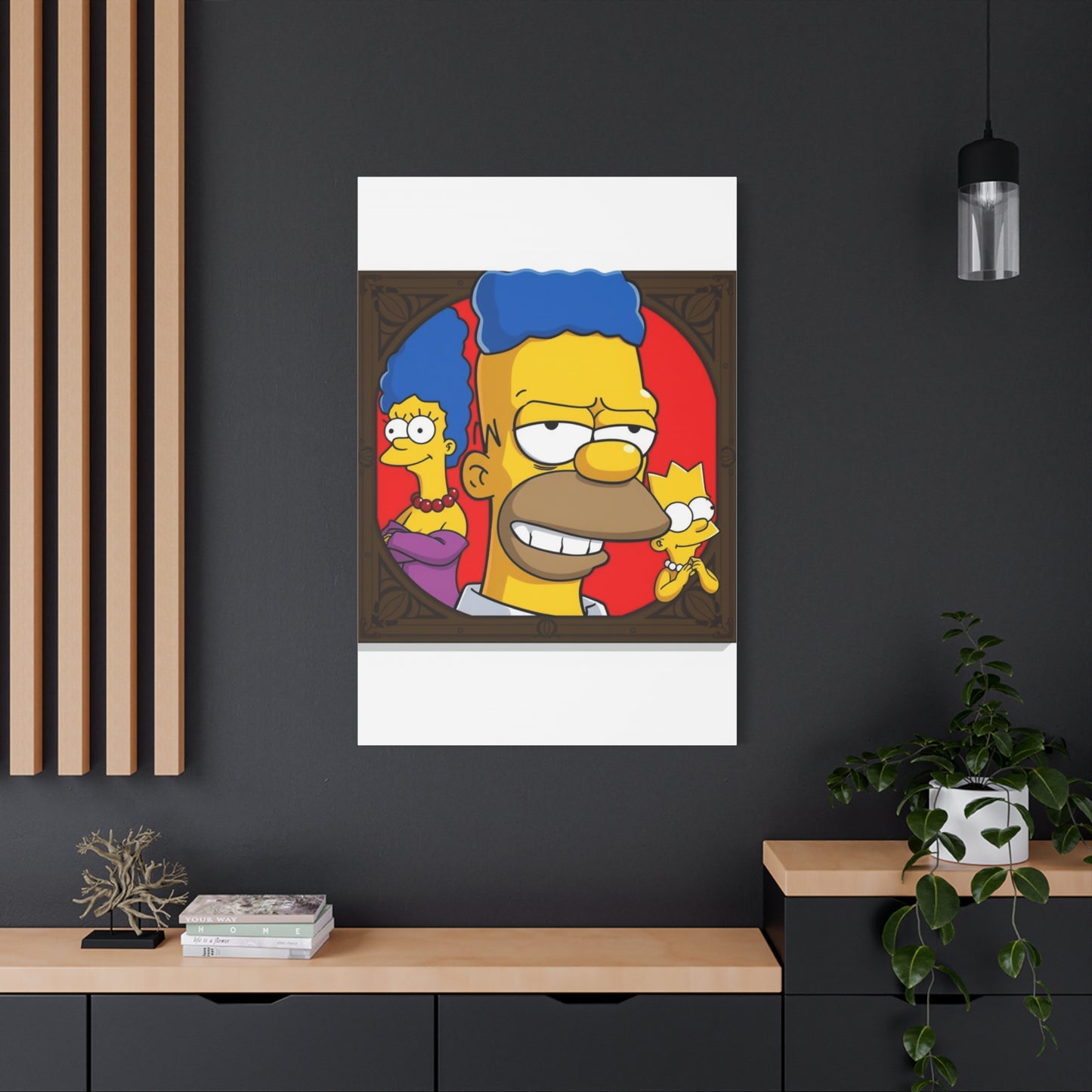 The Simpsons Art Canvas Art 4 Wall Art & Canvas Print