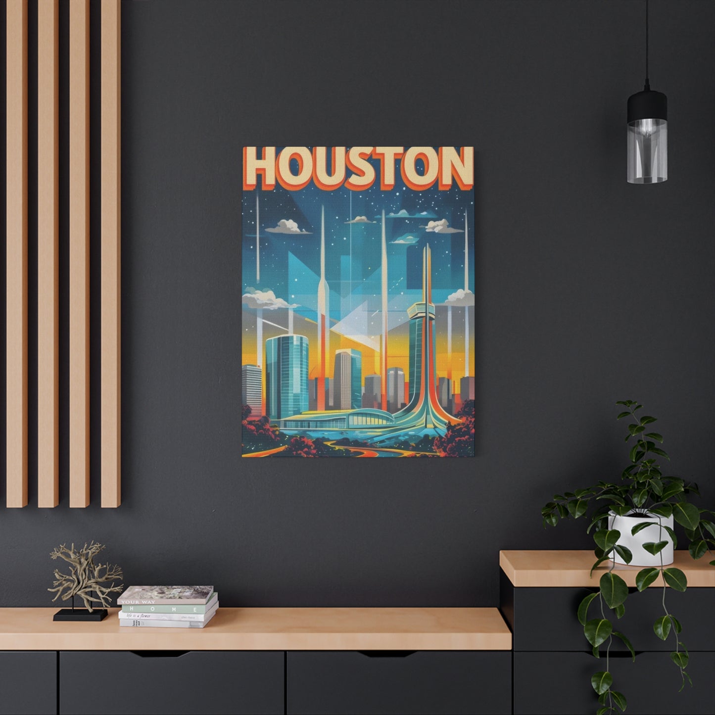 Houston Skyline Dynamic Wall Art & Canvas Prints