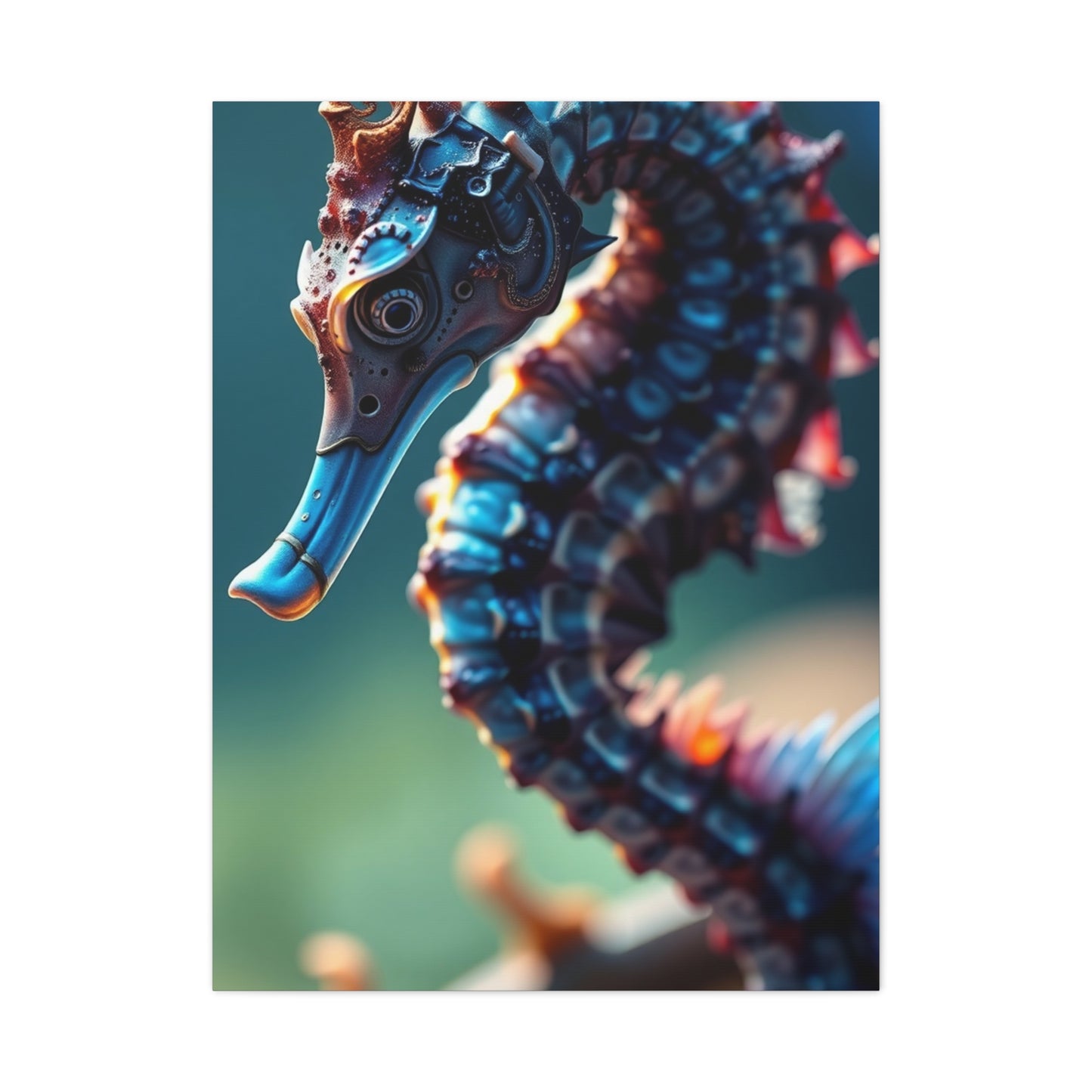Seahorse Art Canvas Art 5 Wall Art & Canvas Print