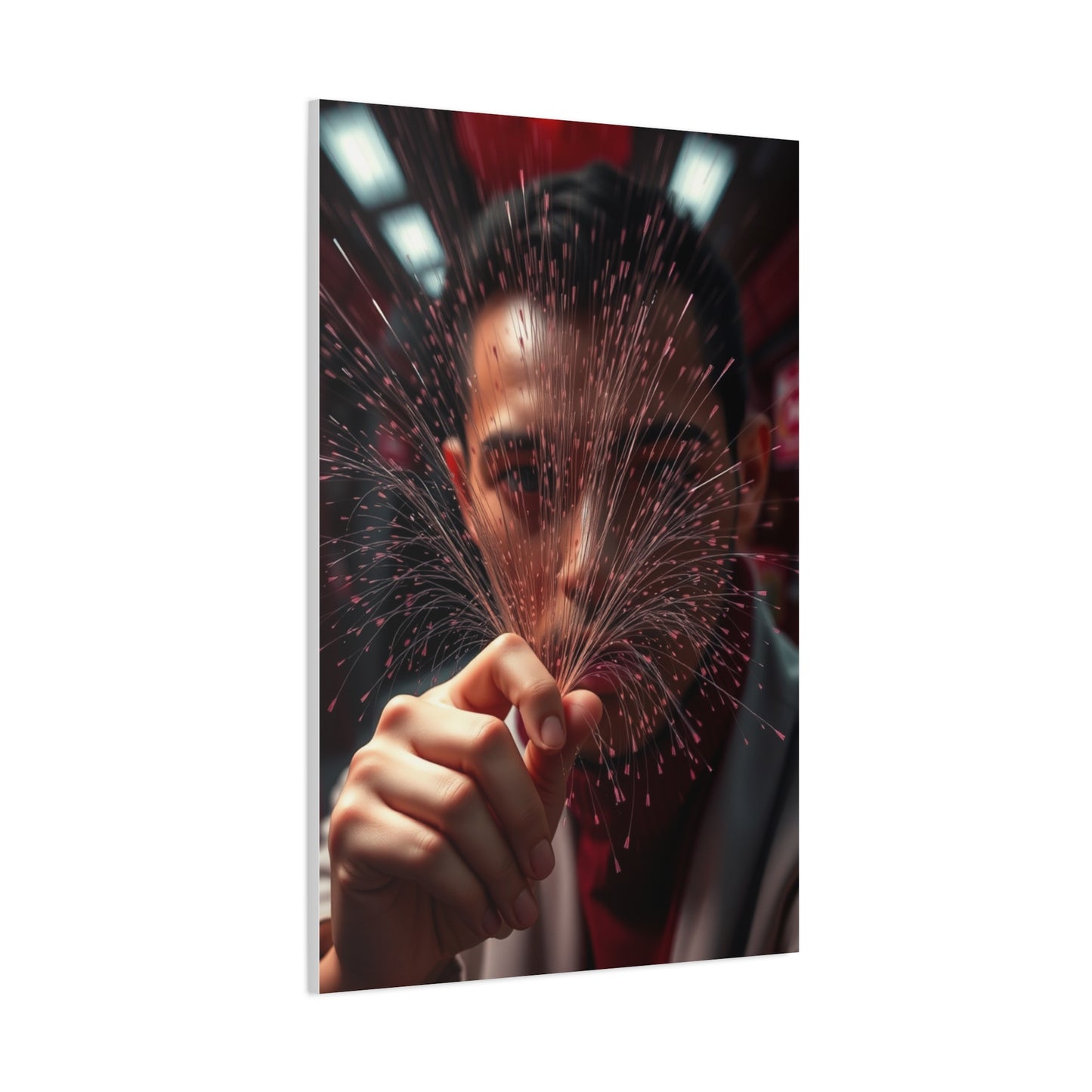 Sanguine Serenity Art Wall Art & Canvas Print