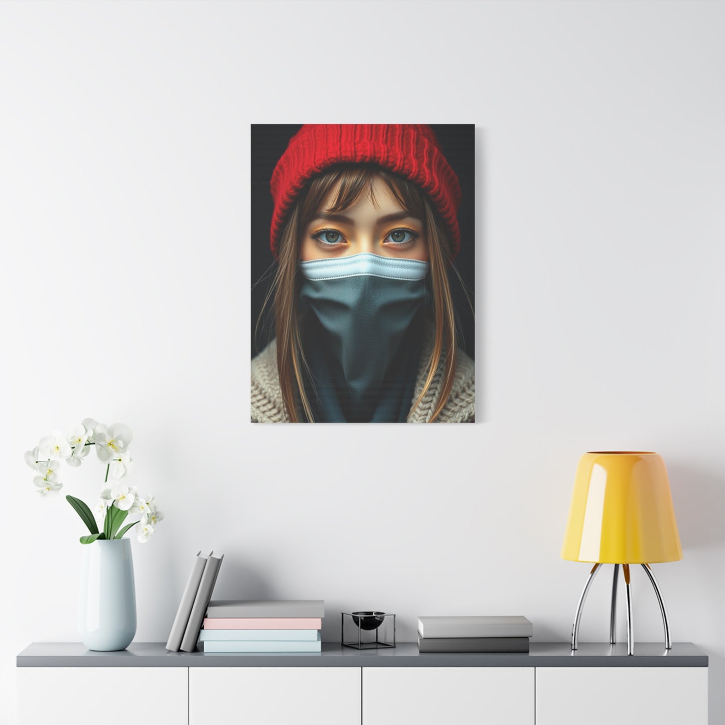 Faceless Portraits Art Canvas Art 3 Wall Art & Canvas Print