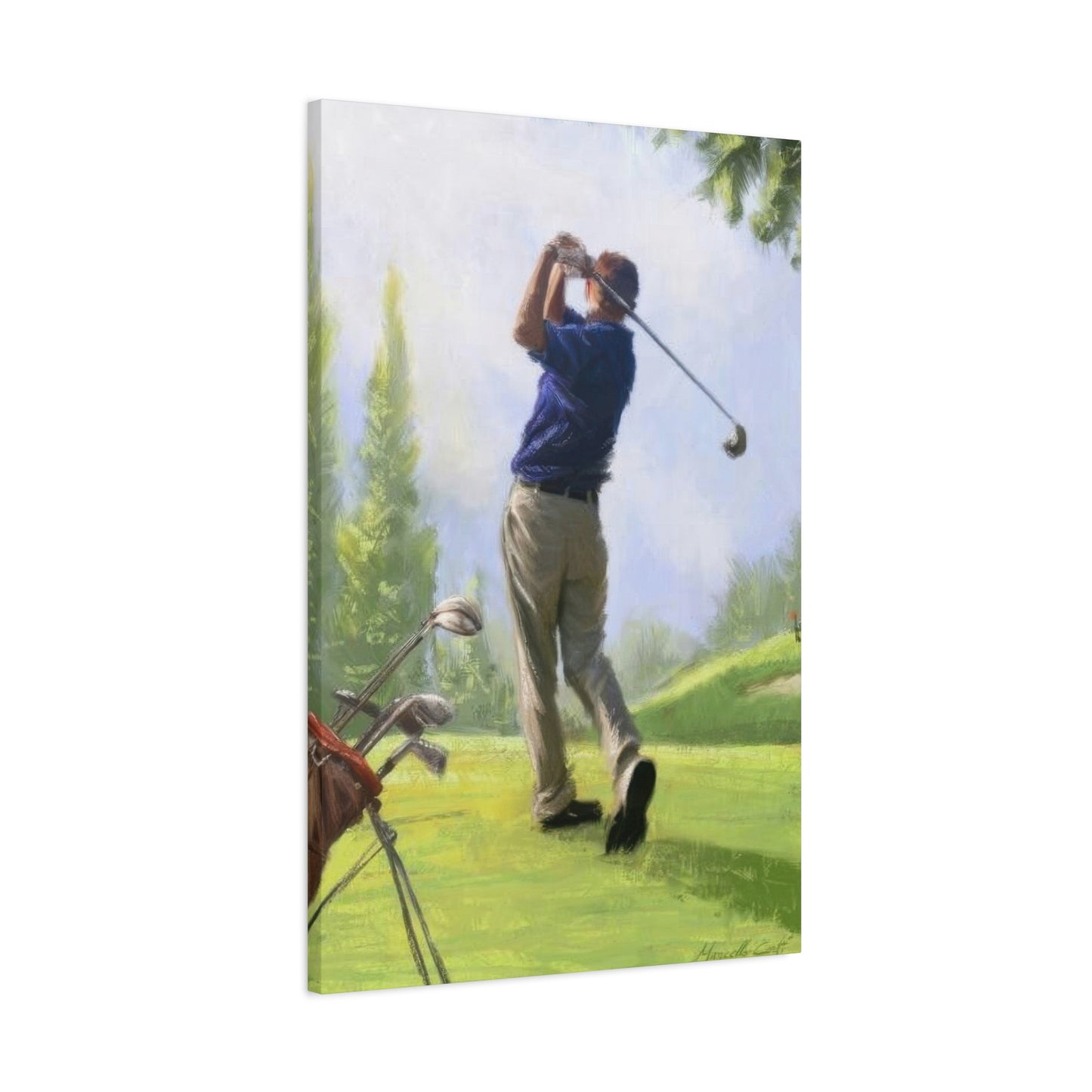 Golf Shot Wall Art & Canvas Prints