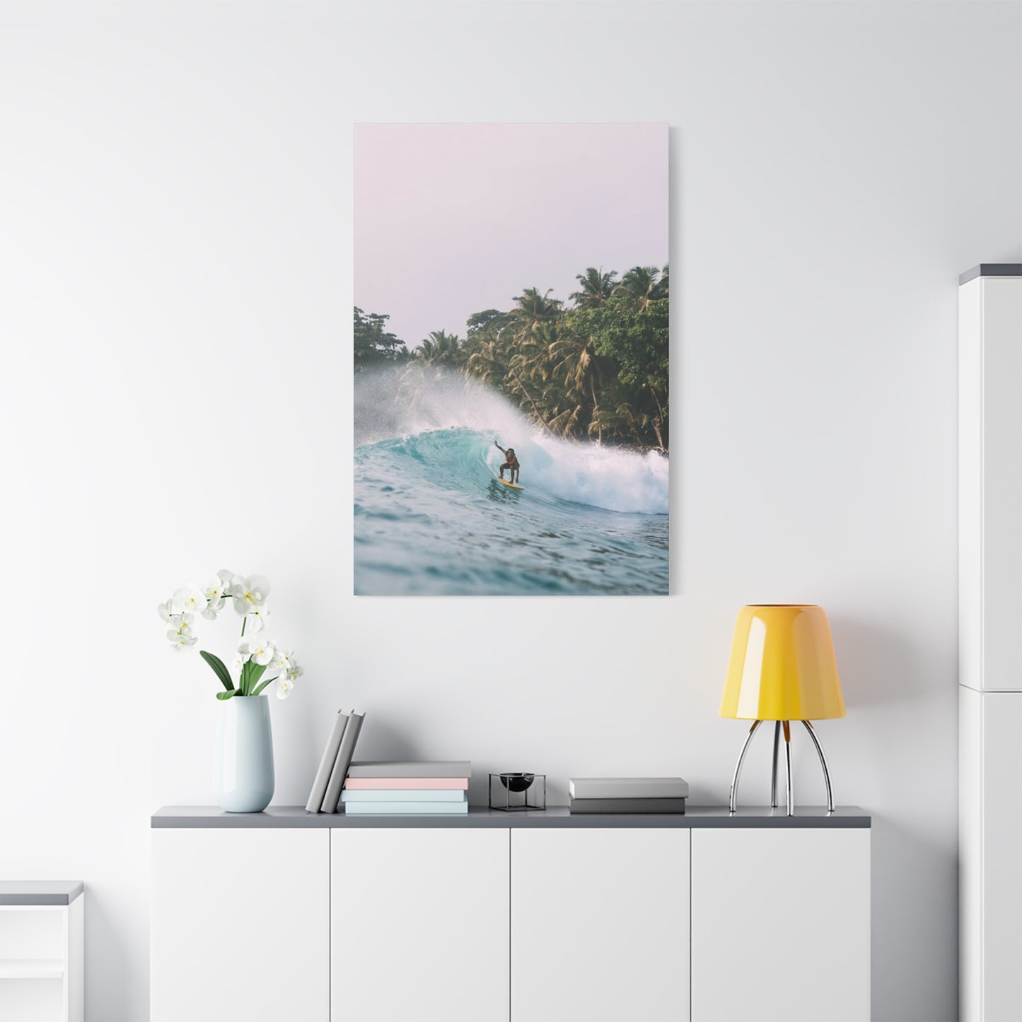 Wave Surfing Wall Art & Canvas Prints