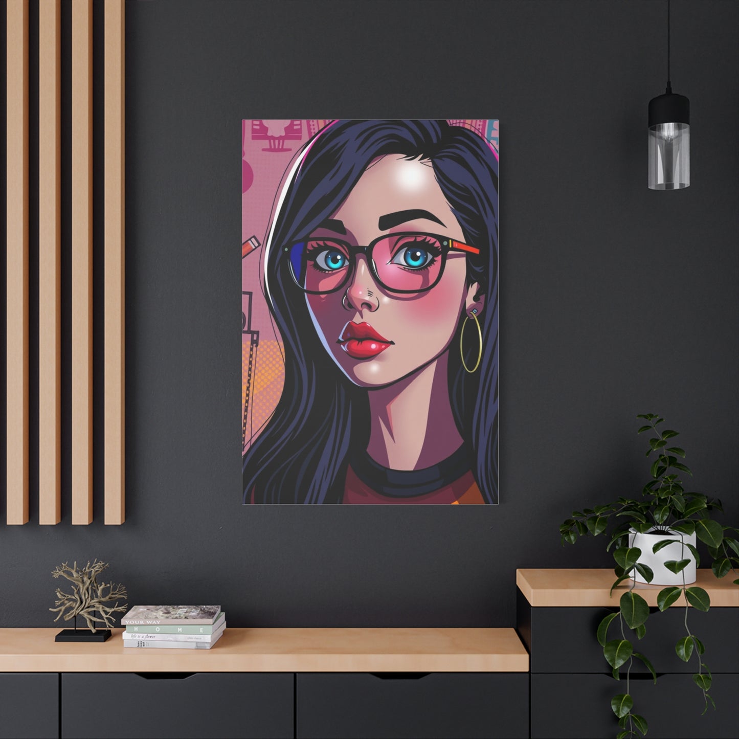 Illustrious Animated Delight Wall Art & Canvas Print
