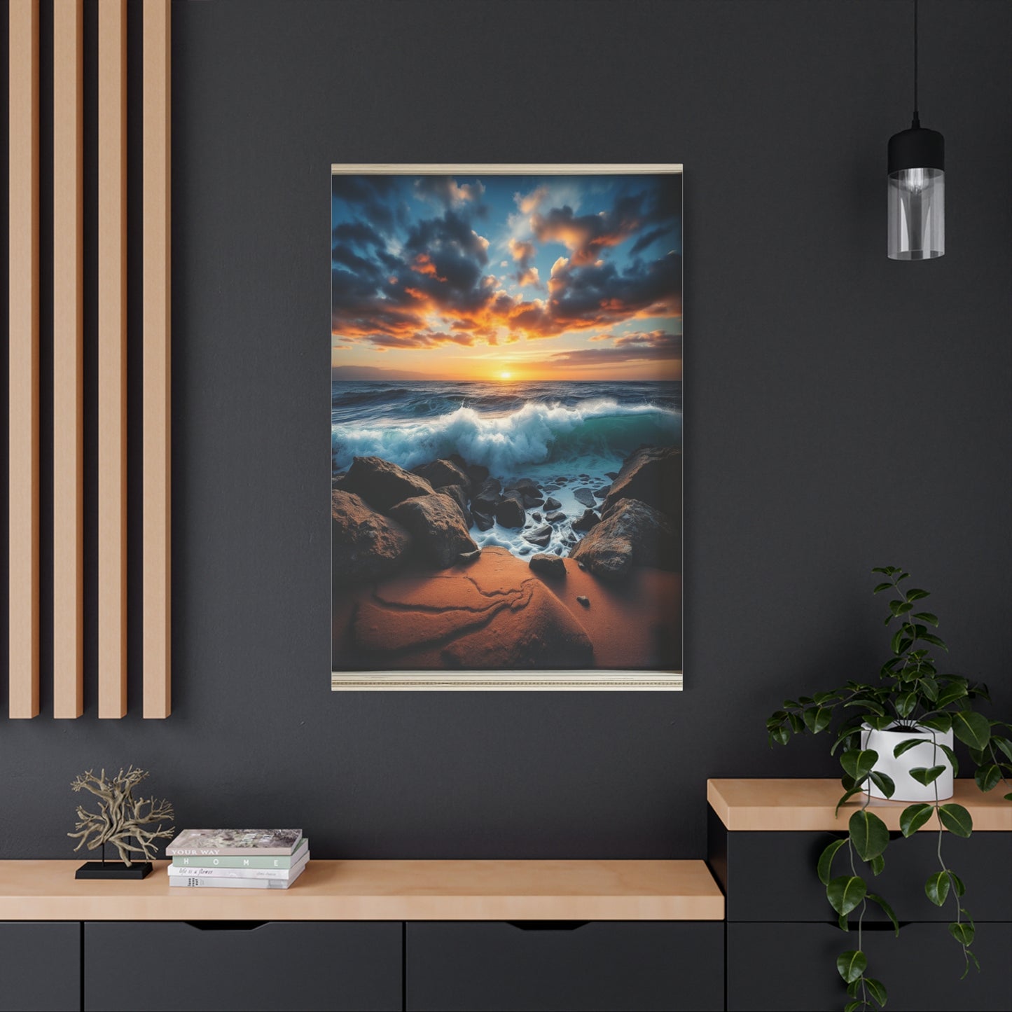 Oceanic Horizon Reverie Wall Art & Canvas Print
