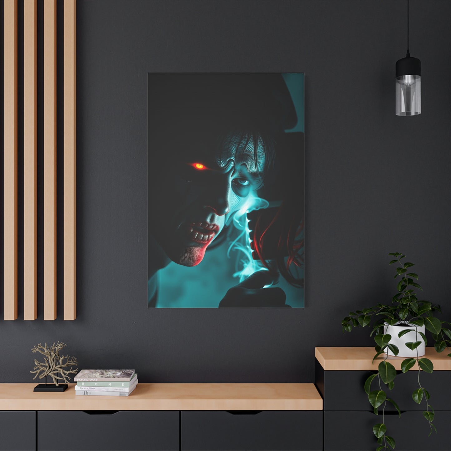 Horror Movie Posters Art Supreme Canvas Wall Art & Canvas Print