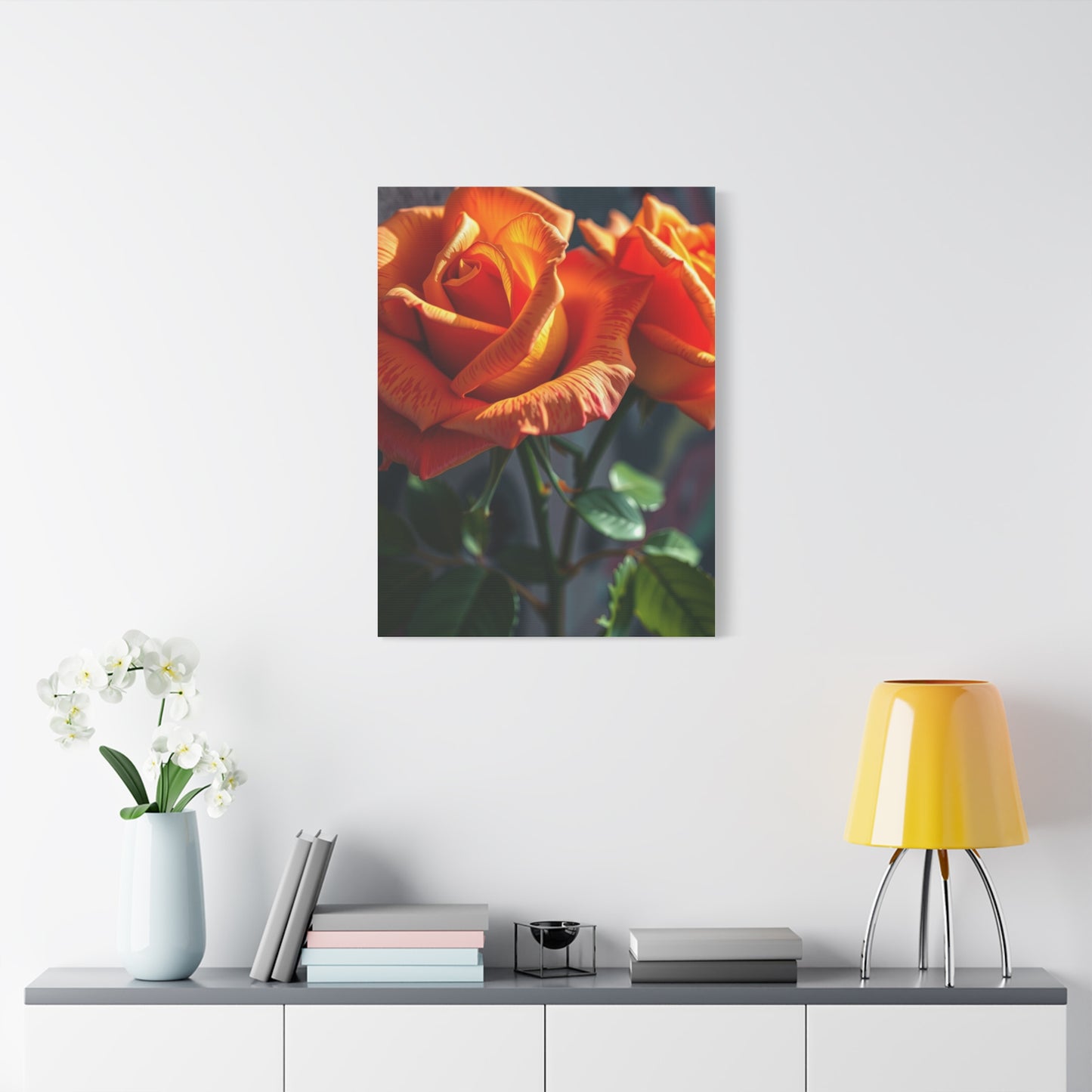 Graffiti Roses Art Premium Canvas 17 Wall Art & Canvas Print