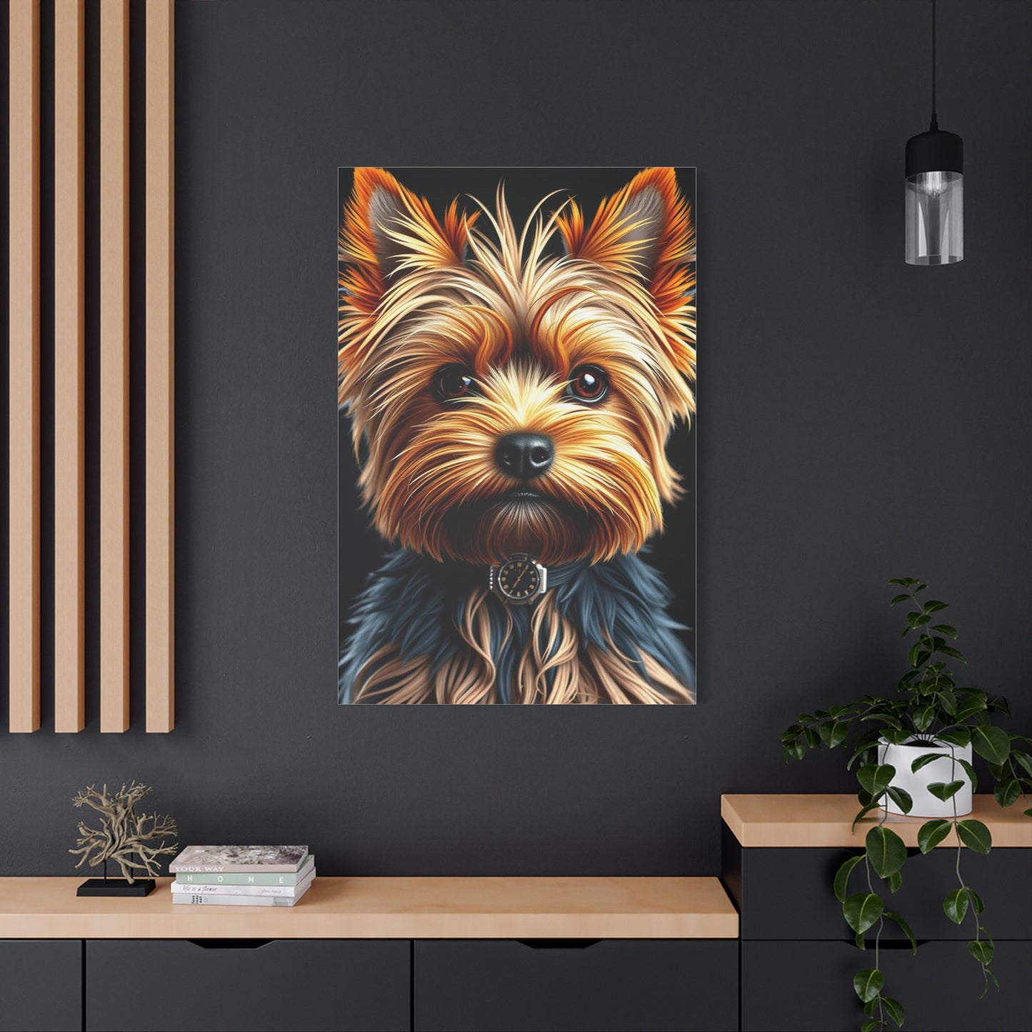Yorkshire Terrier Art Refined Canvas Wall Art & Canvas Print