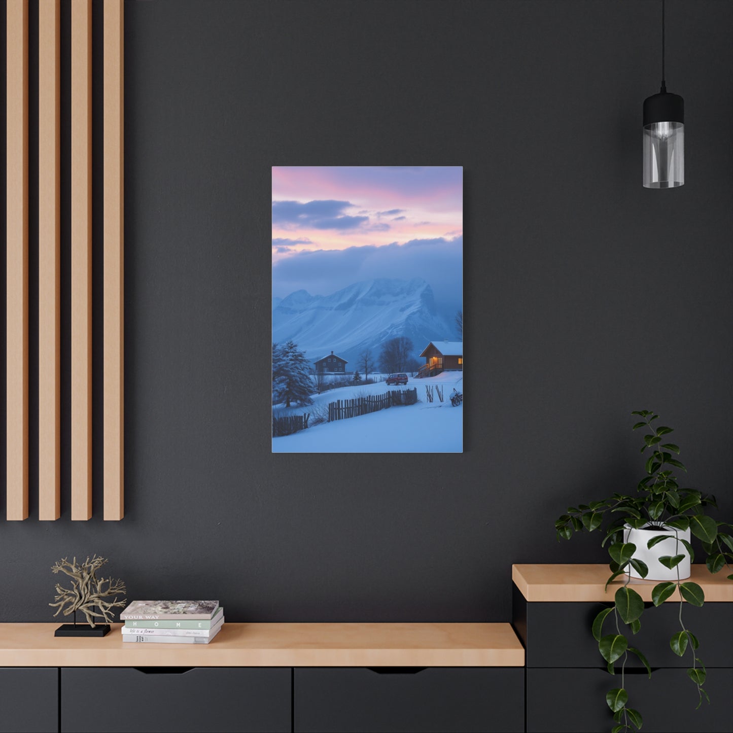 Fjord Harmony Art Piece Wall Art & Canvas Print