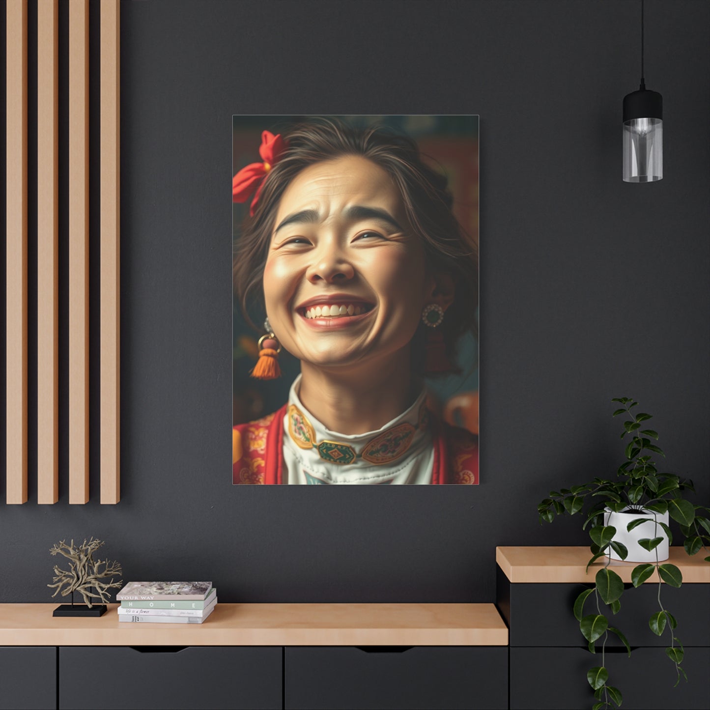 Happiness Art Supreme Canvas Gallery Wall Art & Canvas Print