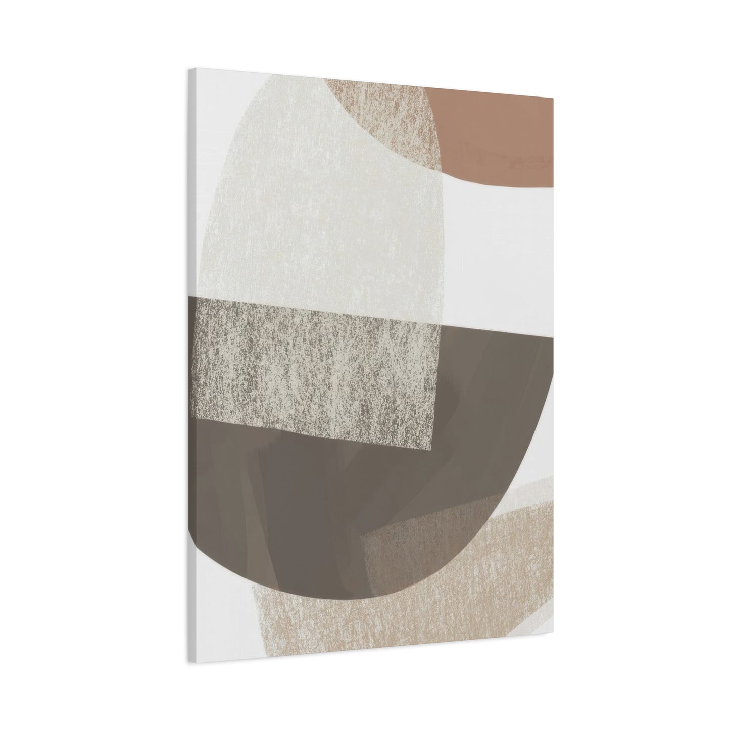 Abstract Shapes Earth Tones Wall Art & Canvas Prints