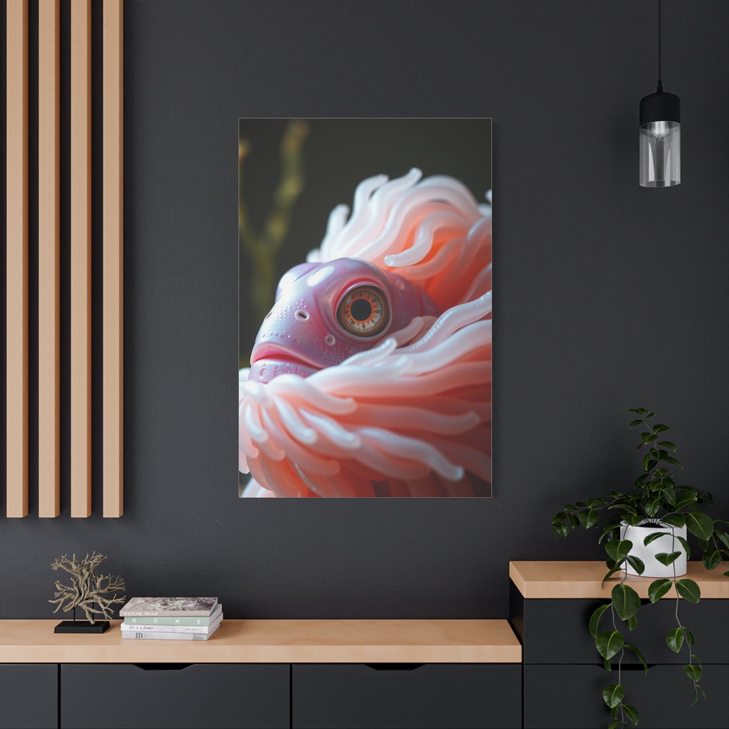 Tranquil Aquamarine Vista Wall Art & Canvas Print