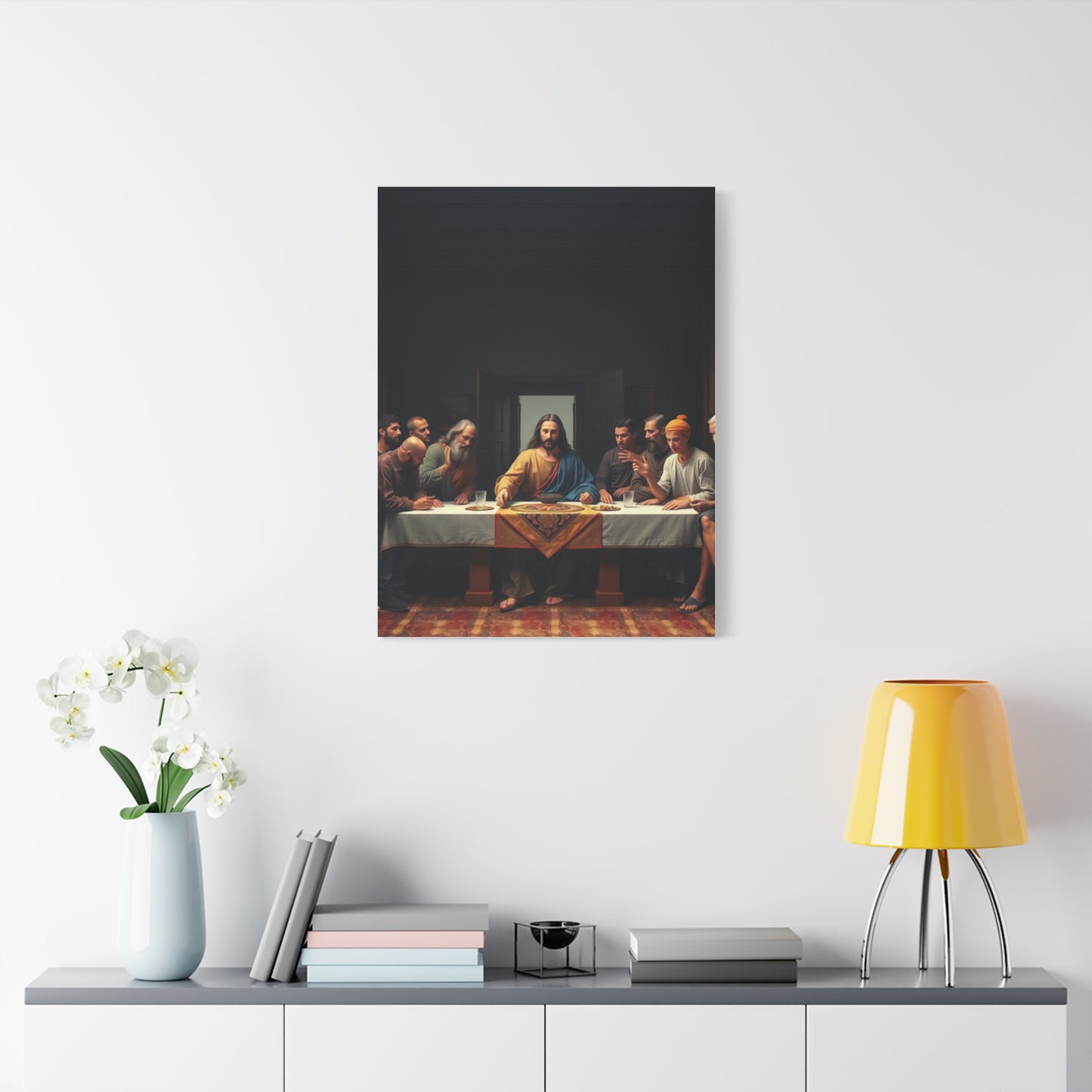 The Last Supper Art Canvas Art 5 Wall Art & Canvas Print