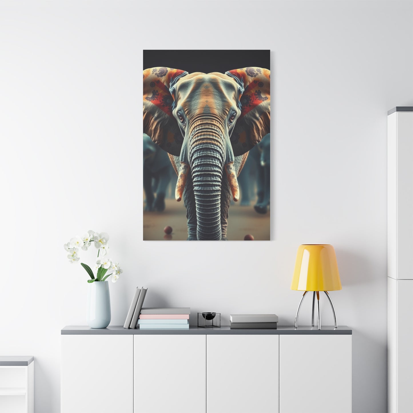 Regal Elephantine Reverie Wall Art & Canvas Print