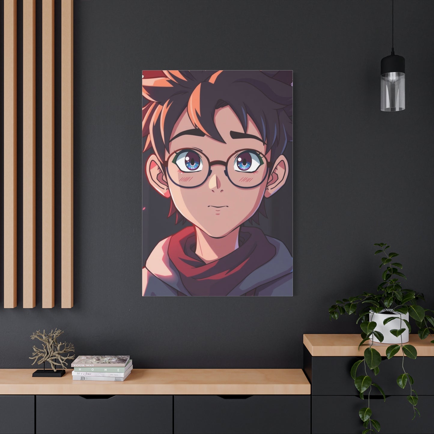 Fanciful Visage Artwork Wall Art & Canvas Print