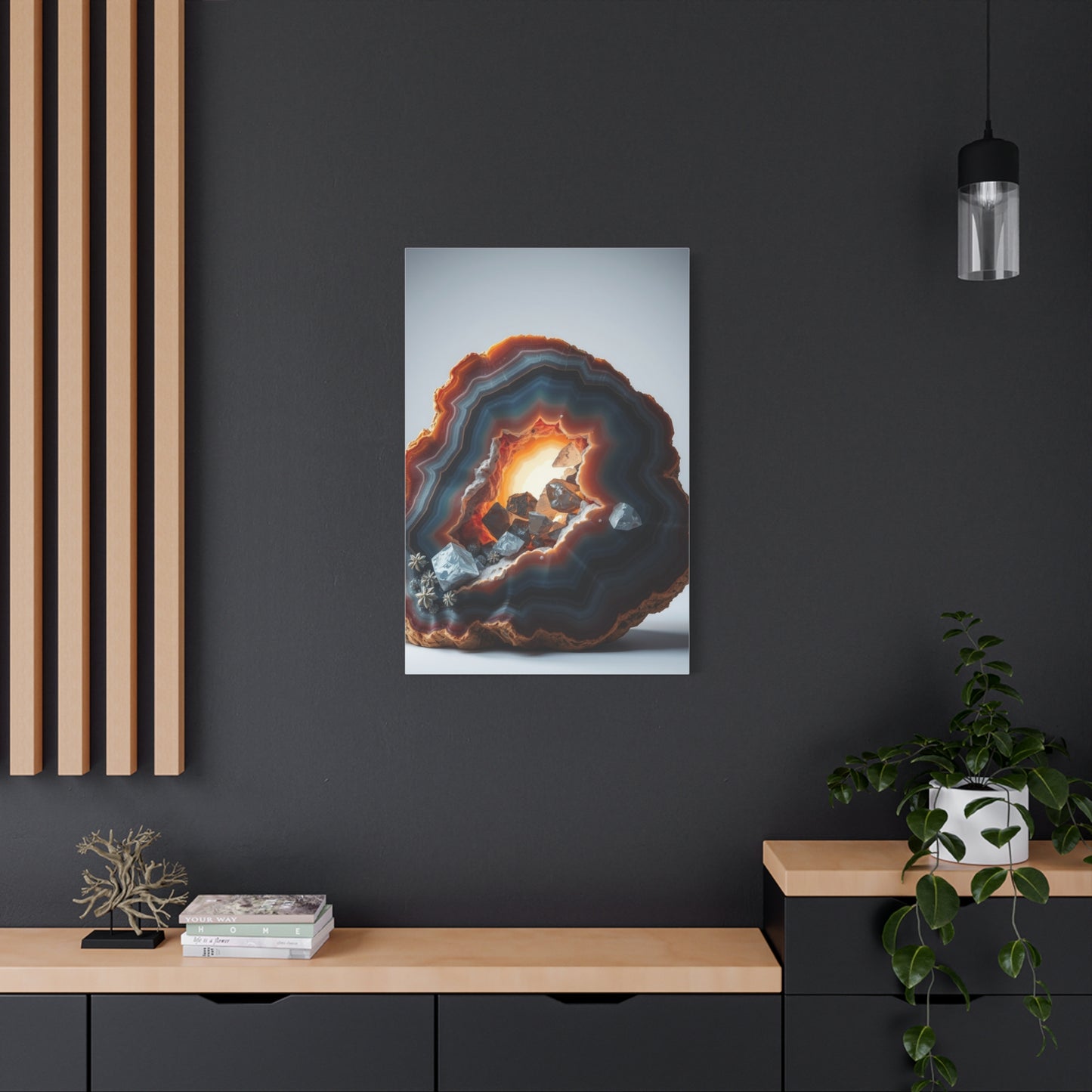 Supreme Art Agates, Geodes & Minerals Collection Wall Art & Canvas Print