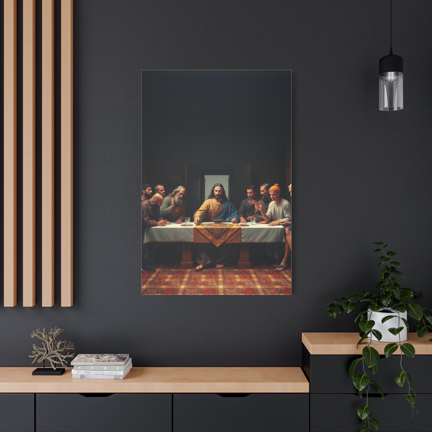 The Last Supper Art Canvas Art 5 Wall Art & Canvas Print