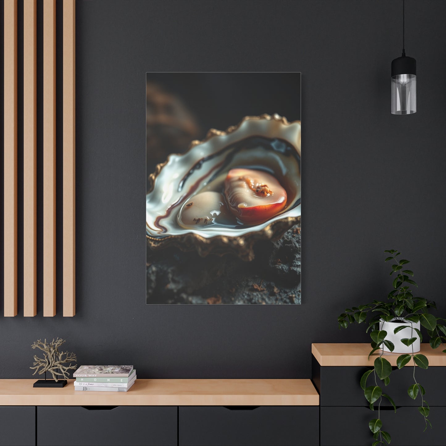 Oyster Art Canvas Art 5 Wall Art & Canvas Print