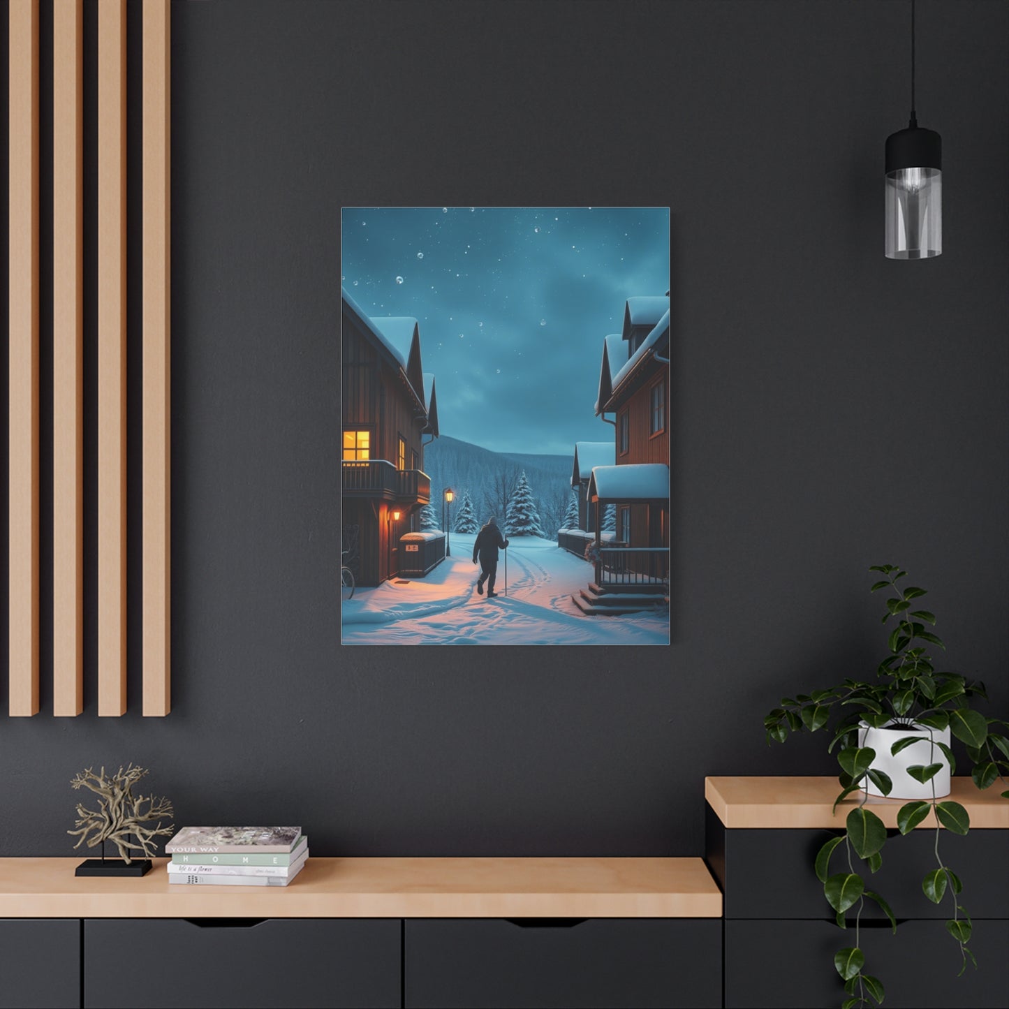 Nordic Ethereal Canvas Wall Art & Canvas Print