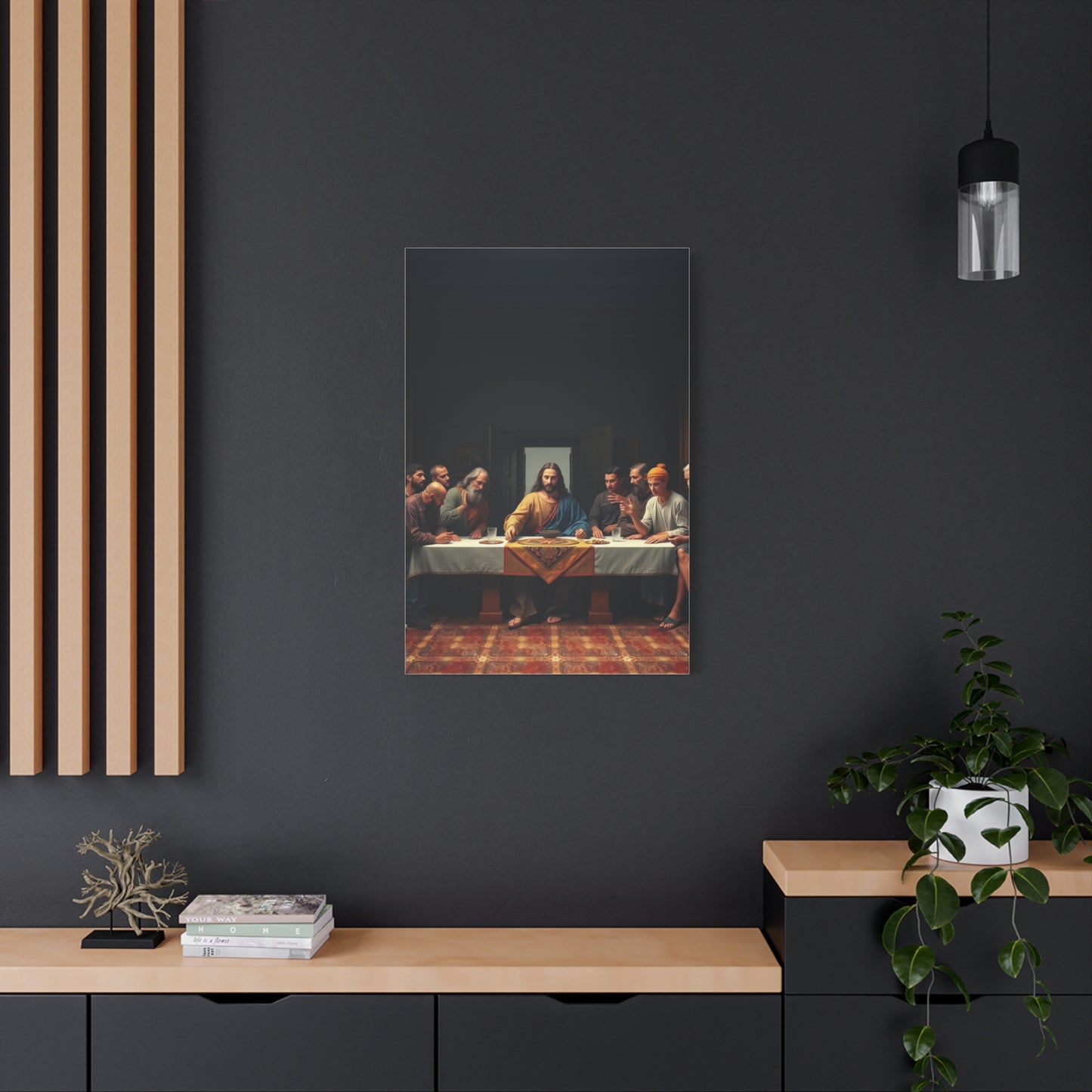 The Last Supper Art Canvas Art 5 Wall Art & Canvas Print